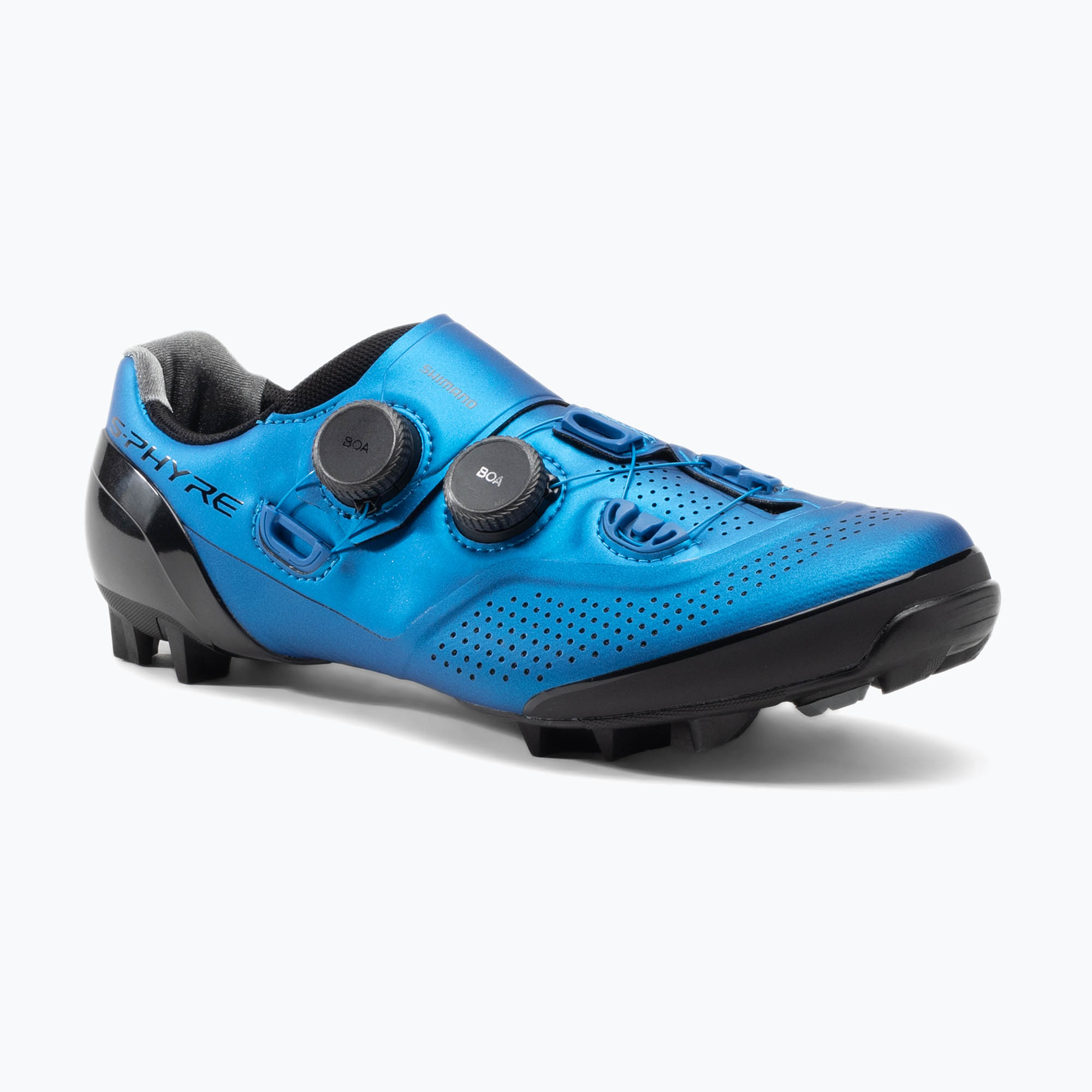 Shimano pantofi de ciclism pentru bărbați SH-XC902 albastru ESHXC902MCB01S43000 (SH-XC902 ESHXC902MCB01S)