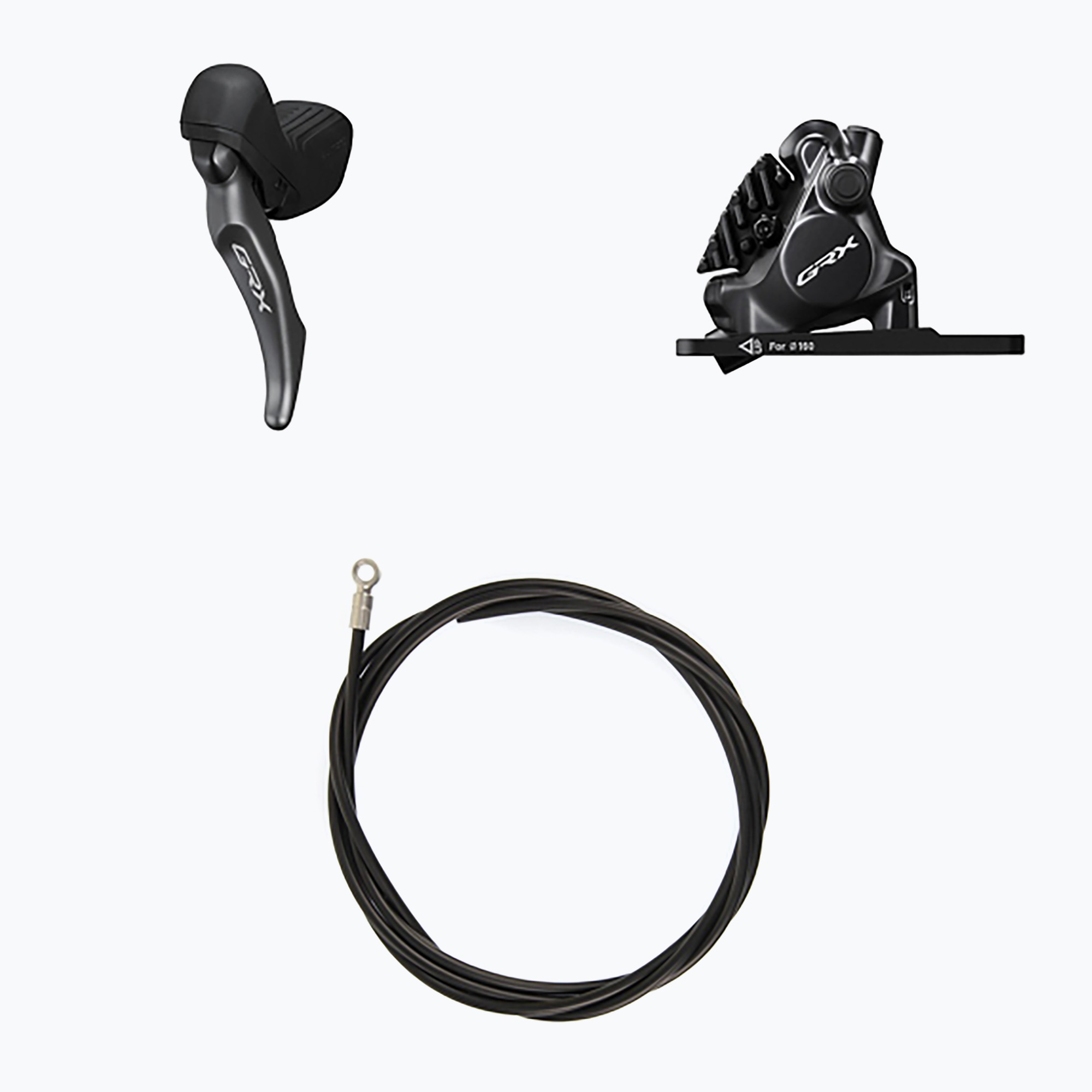 Set de frâne față Shimano GRX BR-RX820/BL-RX820 1000mm black