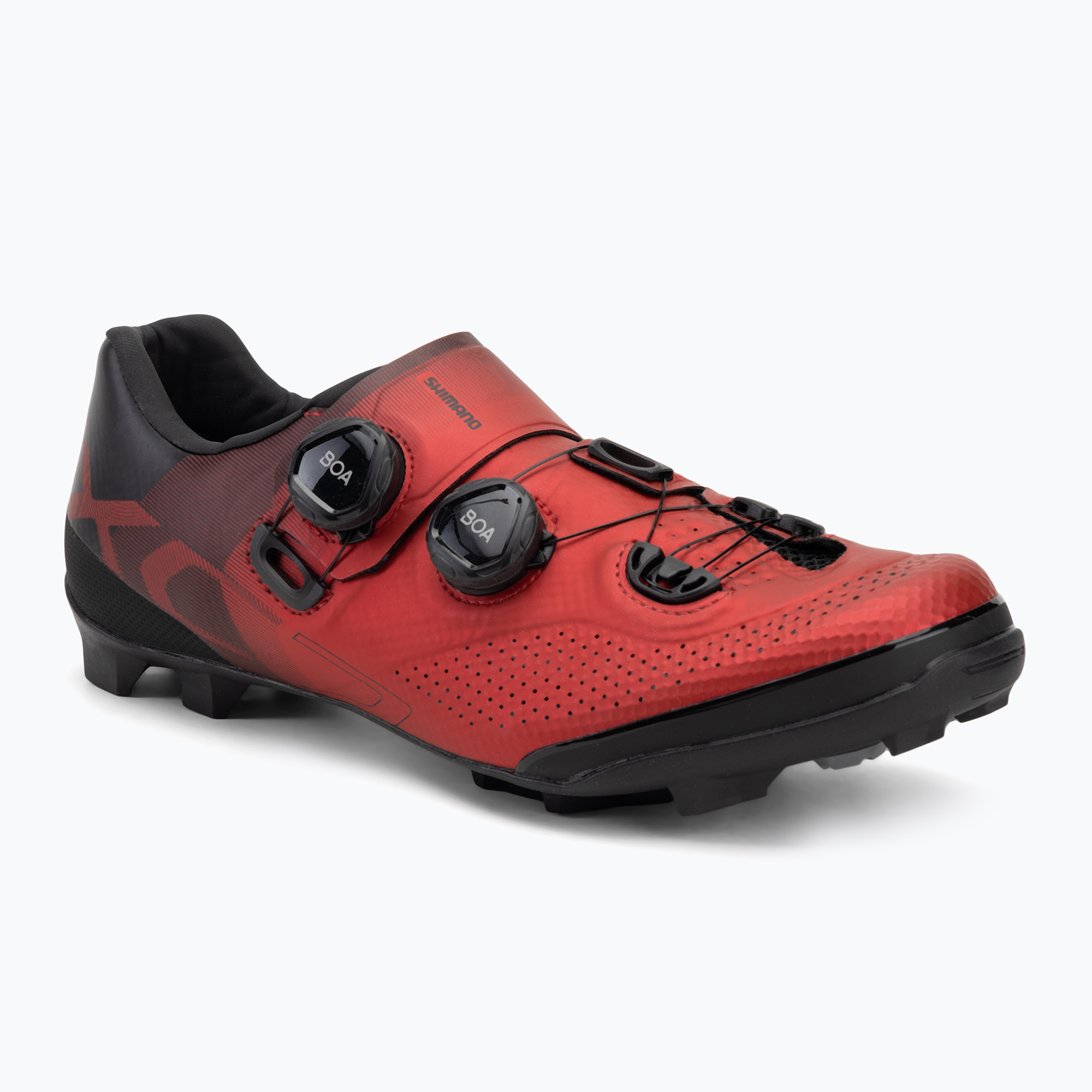 Încălțăminte de ciclism MTB męskie Shimano SH-XC702 red