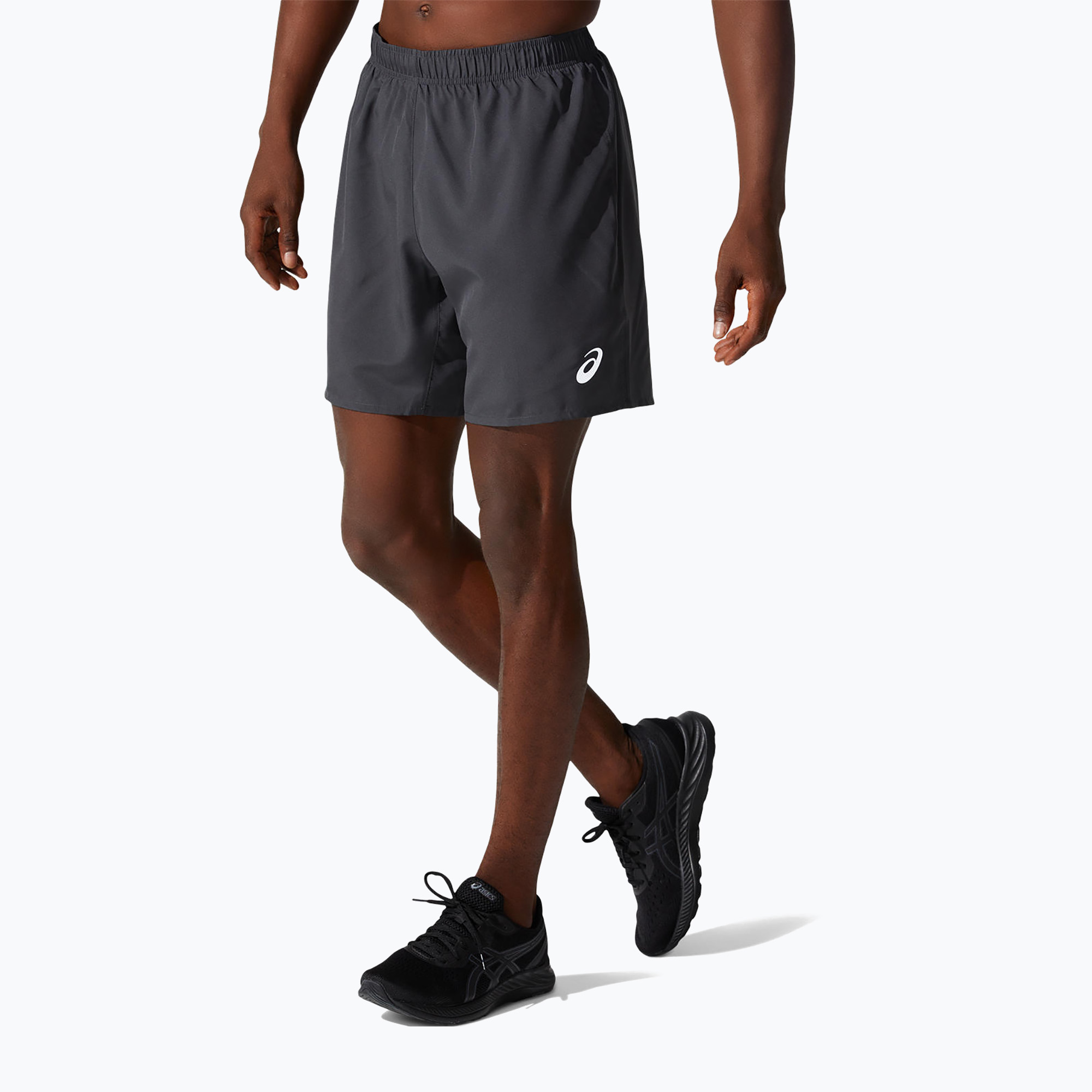 Pantaloni scurți de alergare pentru bărbați ASICS Core 7IN graphite grey (Core 7IN 2011C337)