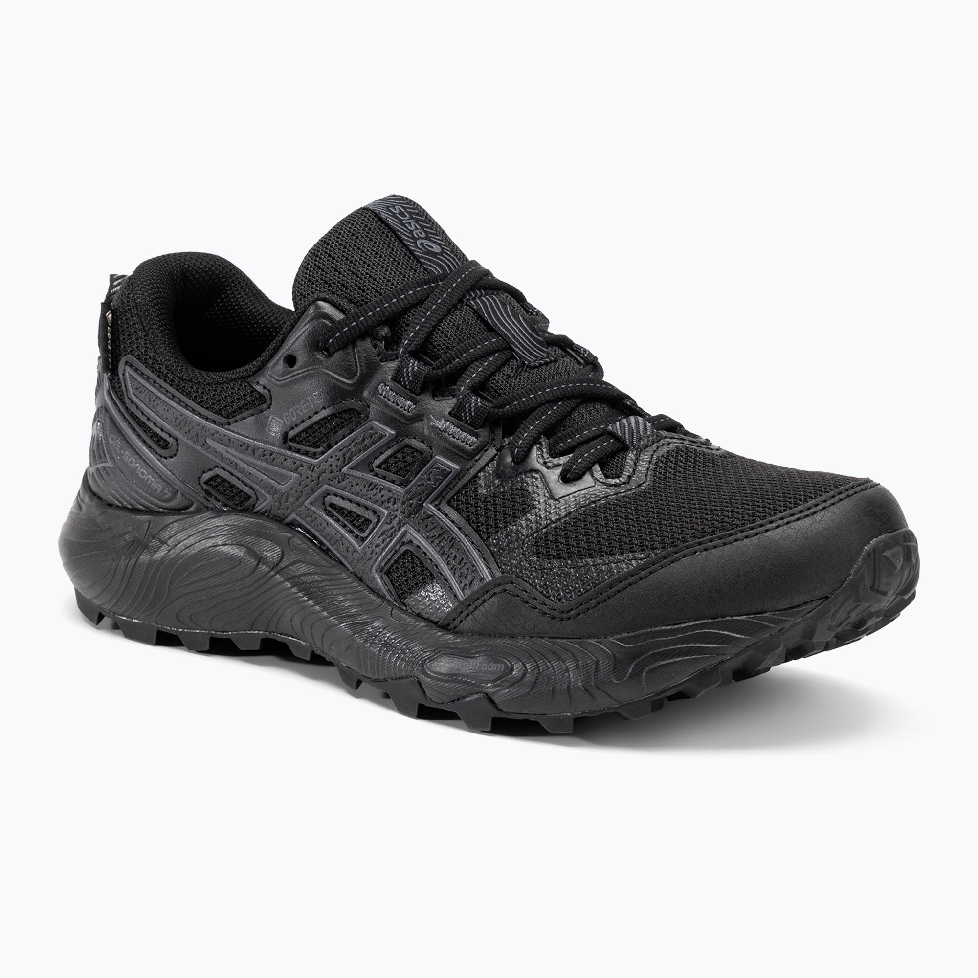 Încălțăminte de alergare pentru femei ASICS Gel-Sonoma 7 GTX black/carrier grey (Gel-Sonoma 7 GTX 1012B414-002)