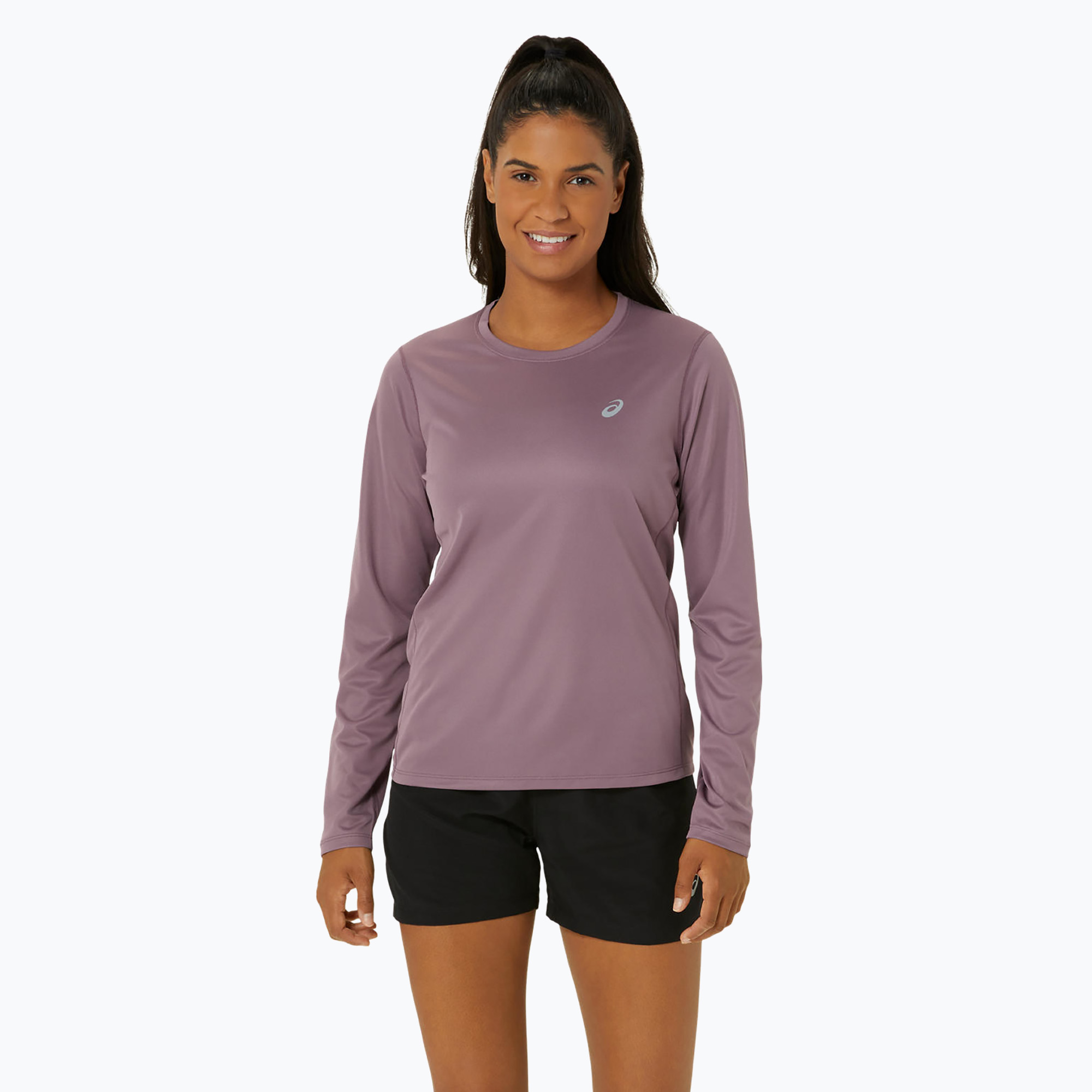 Longsleeve de alergare pentru femei ASICS Core Top dusty mauve (Core Top 2012C333-500)