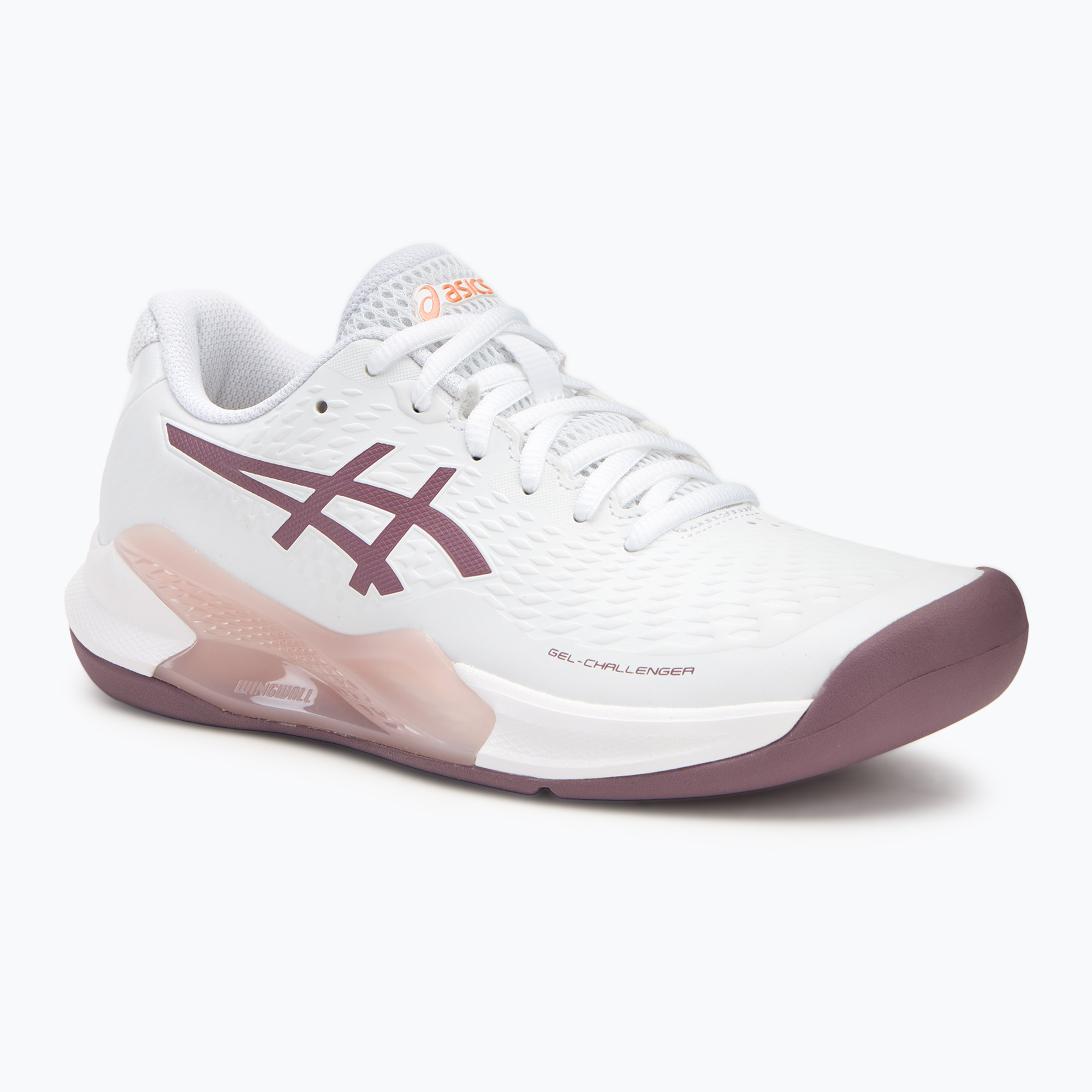 Încălțăminte de tenis pentru femei  ASICS Gel-Challenger 14 Indoor white/dusty mauve (Gel-Challenger 14 Indoor W 1042A256-102)