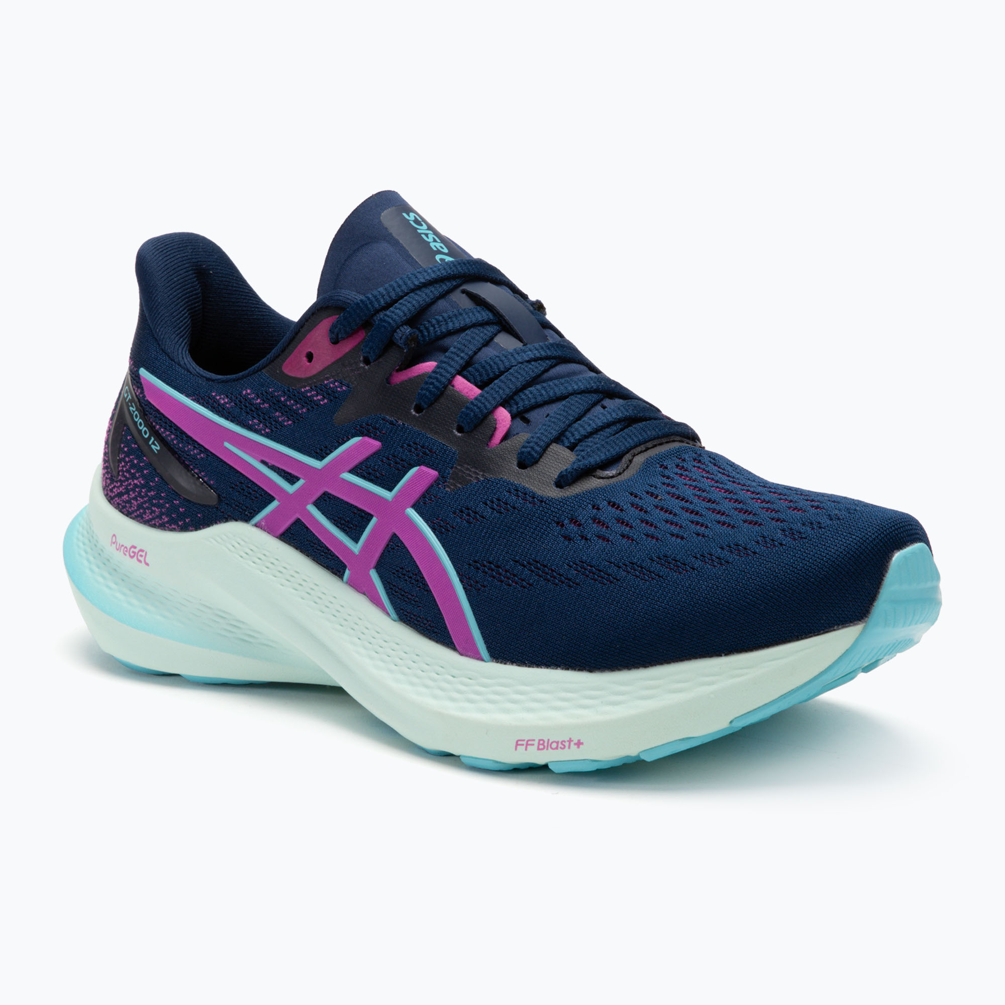 Încălțăminte de alergare pentru femei ASICS GT-2000 12 blue expanse/bold magenta (GT-2000 12 1012B506-402)