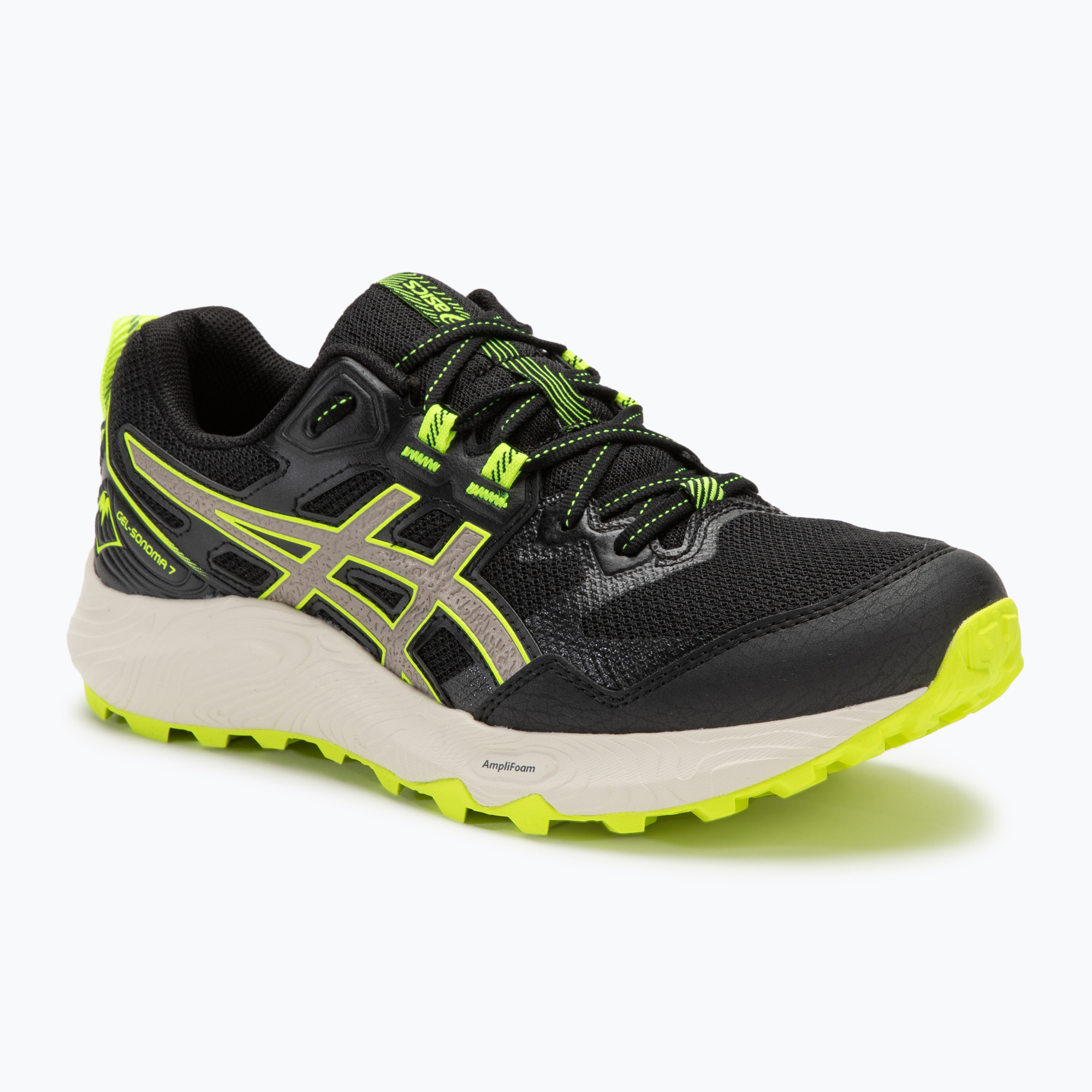 Încălțăminte de alergare pentru bărbați ASICS Gel-Sonoma 7 black/moonrock (Gel-Sonoma 7 1011B595-004)