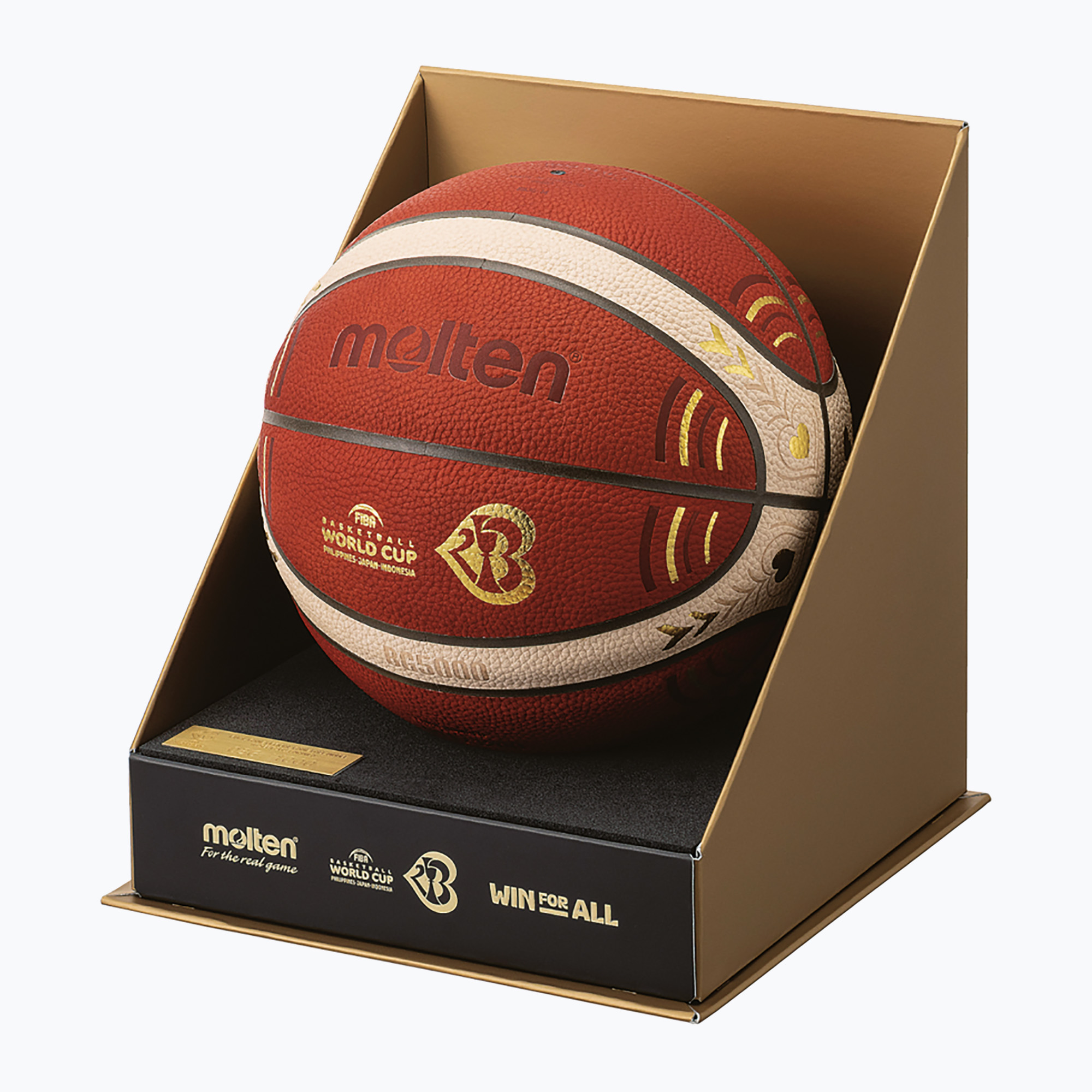 Molten de baschet B7G5000-M3P-F FIBA portocaliu/ivoire mărimea 7
