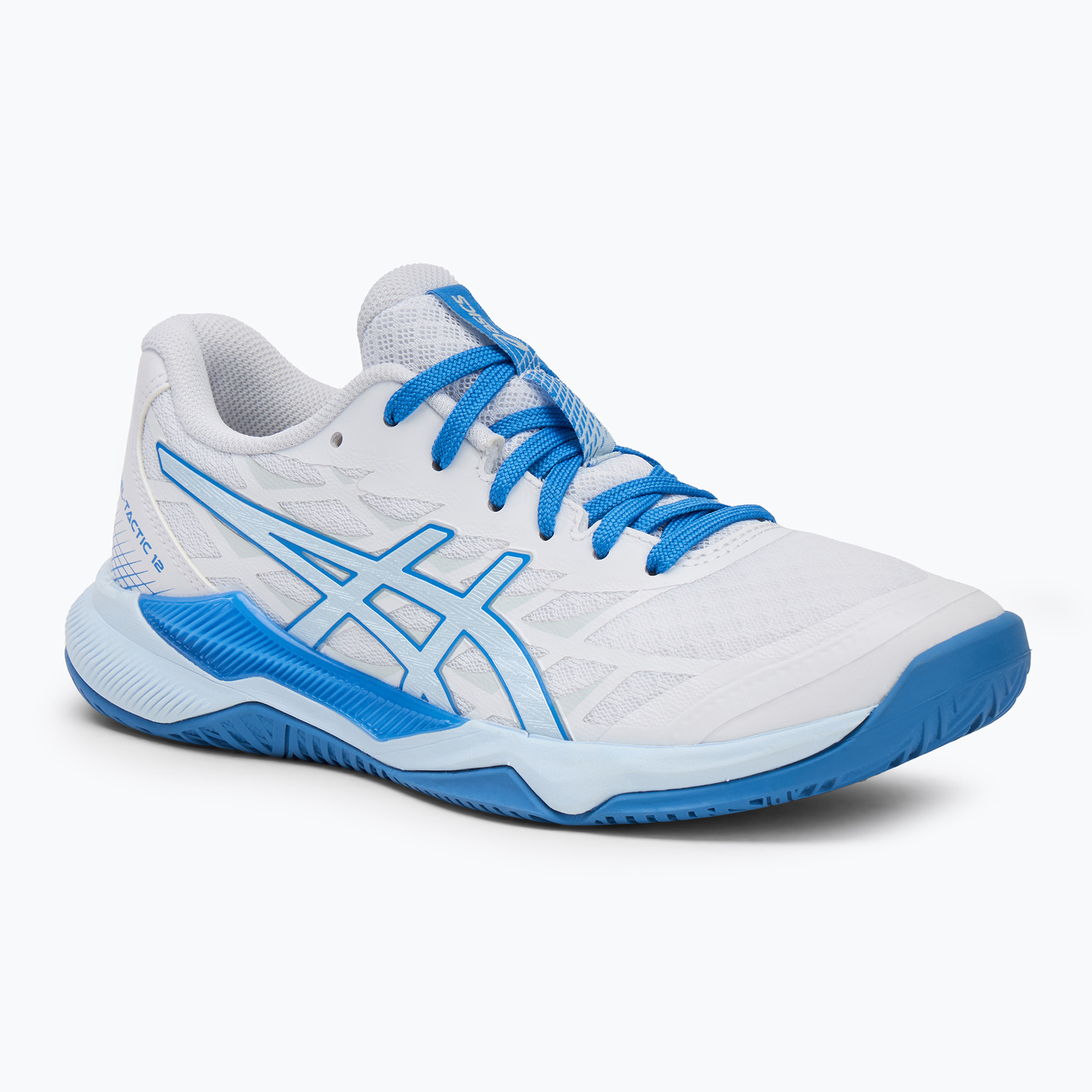 Încălțăminte pentru femei ASICS Gel-Tactic 12 white/light blue (Gel-Tactic 12 1072A092-103)
