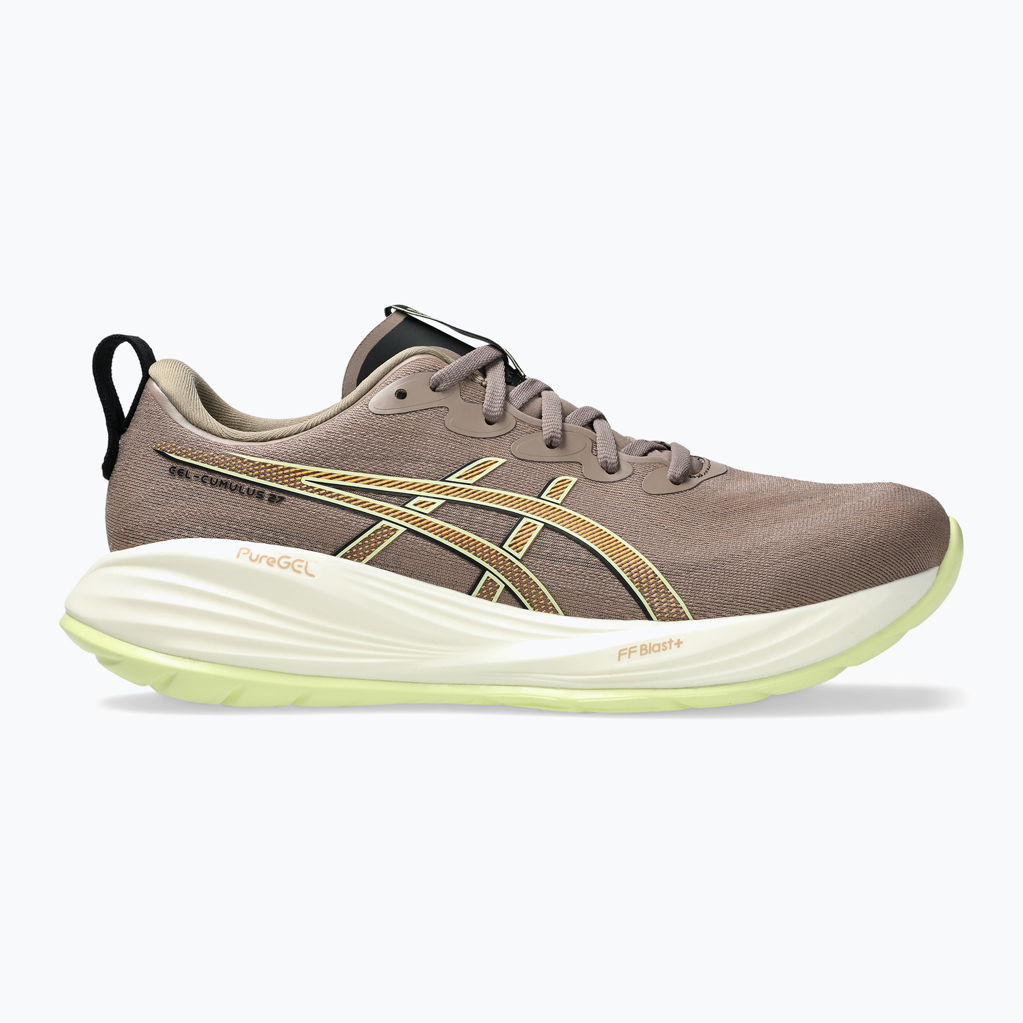 Încălțăminte de alergare pentru bărbați ASICS Gel-Cumulus 27 taupe grey/black (Gel-Cumulus 27 1011B960-020)