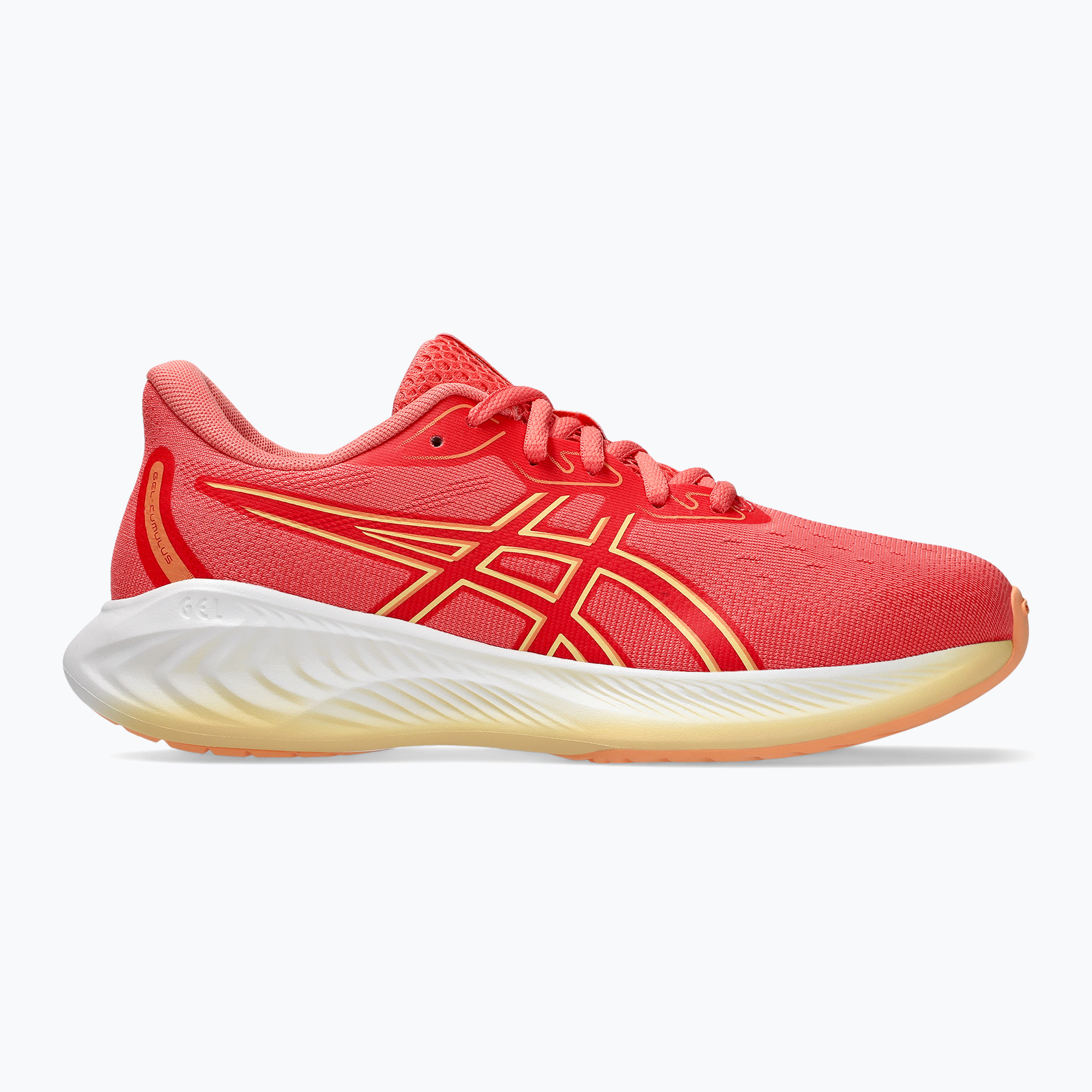 Încălțăminte de alergare pentru copii ASICS Gel-Cumulus 26 GS papaya/light orange (Gel-Cumulus 26 GS 1014A349-700)