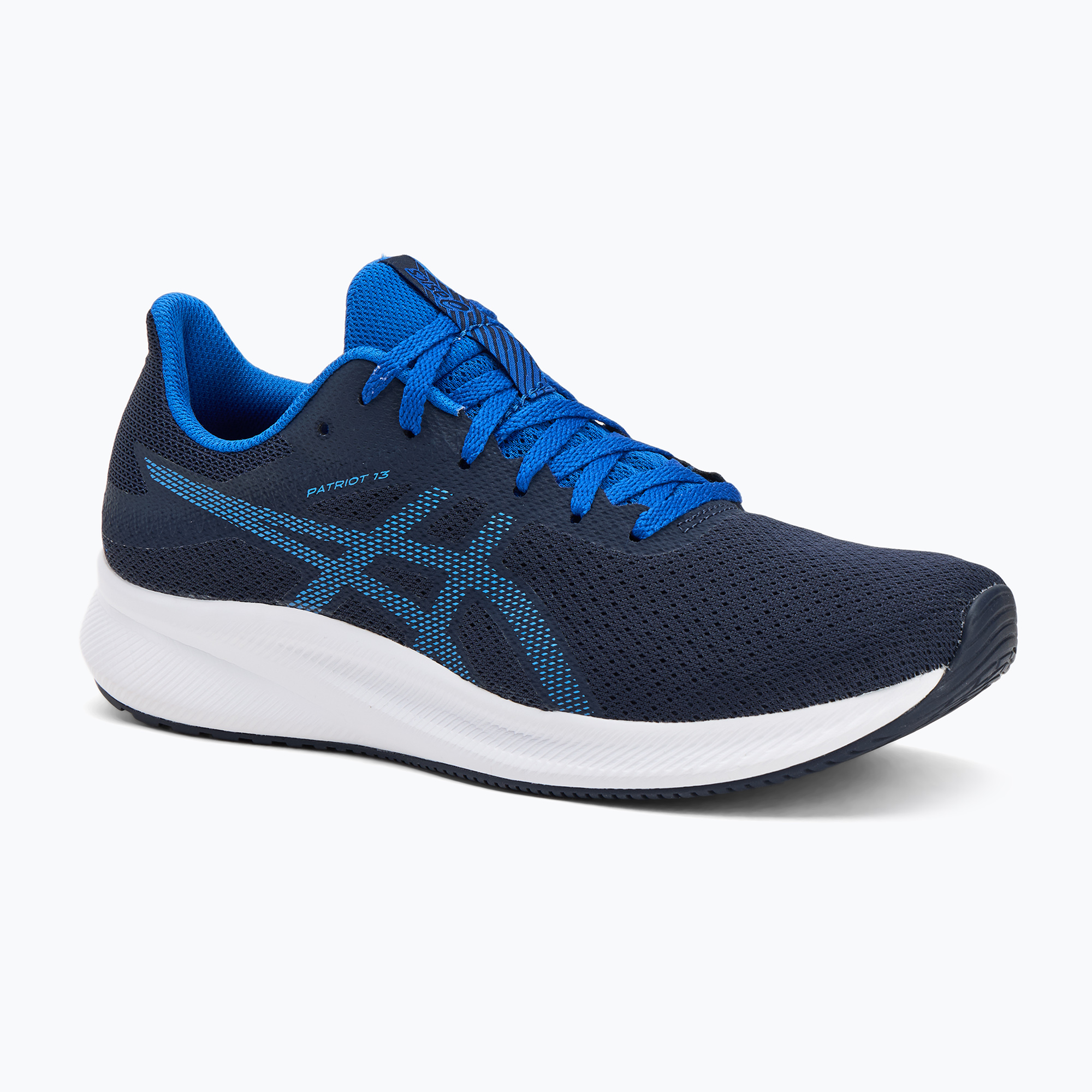 Încălțăminte de alergare pentru bărbați ASICS Patriot 13 midnight/blue coast (Patriot 13 1011B485-413)