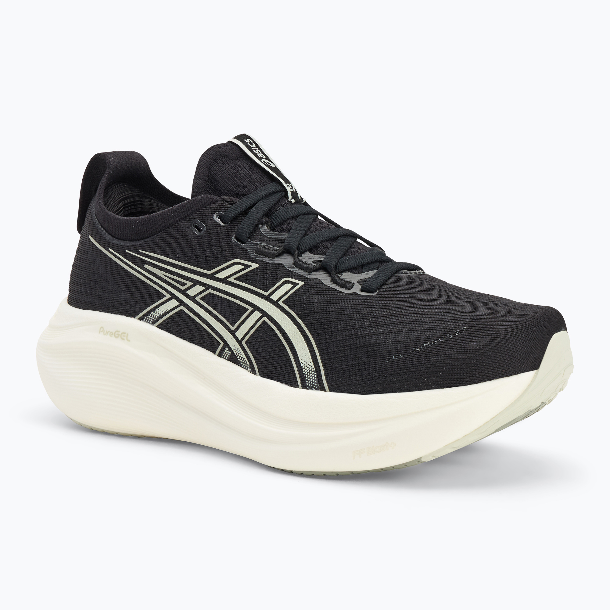 Încălțăminte de alergare pentru femei ASICS Gel-Nimbus 27 black/lake grey (Gel-Nimbus 27 1012B753-001)