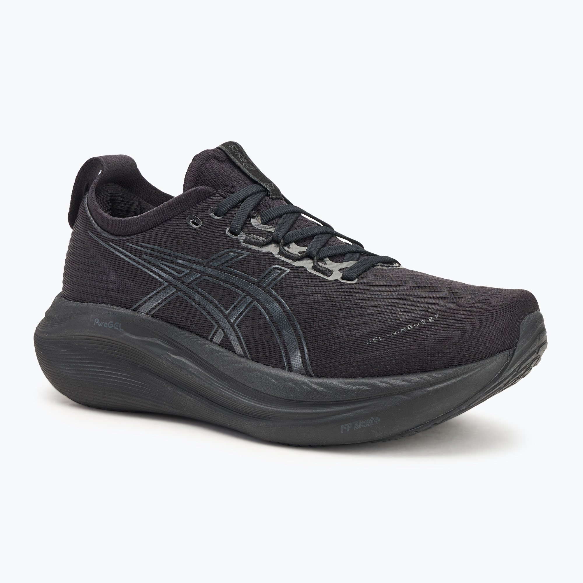 Încălțăminte de alergare pentru bărbați ASICS Gel-Nimbus 27 black/graphite grey (Gel-Nimbus 27 1011B958-001)