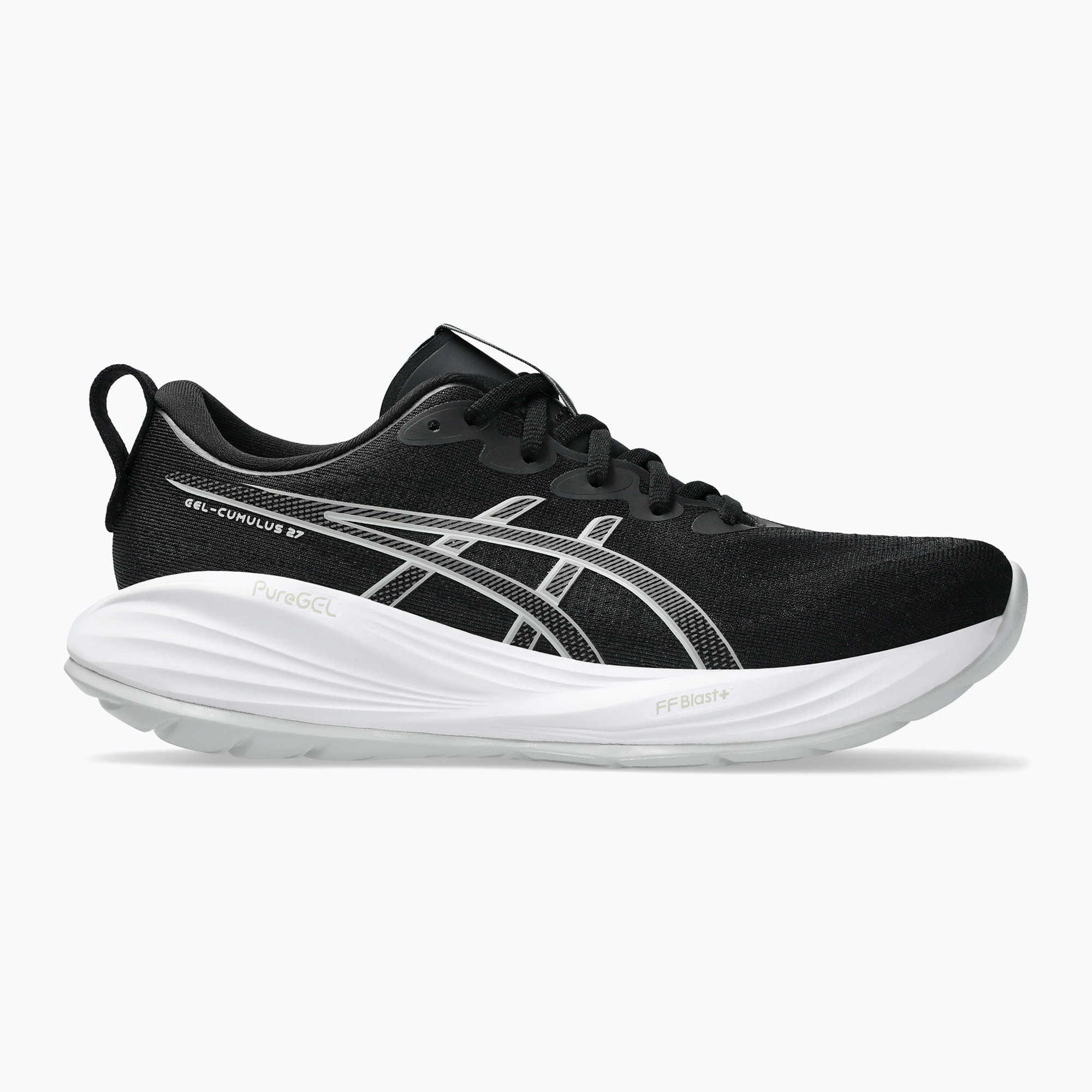 Încălțăminte de alergare pentru femei ASICS Gel-Cumulus 27 black/ concrete (Gel-Cumulus 27 1012B772-002)