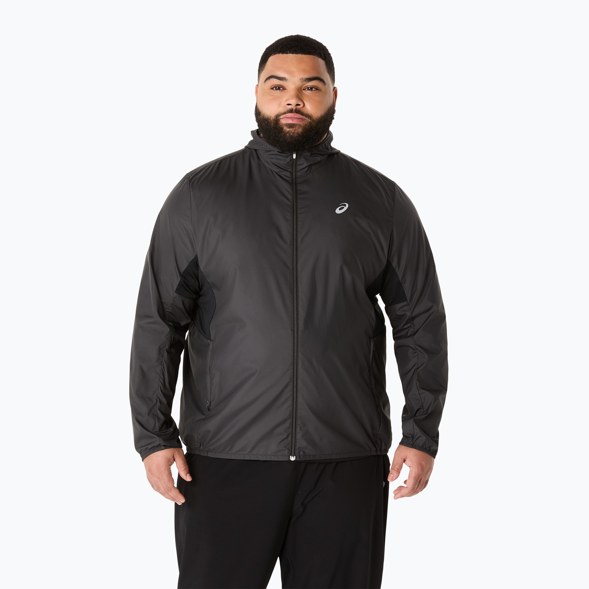 Geacă de alergare pentru bărbați ASICS Core performance black