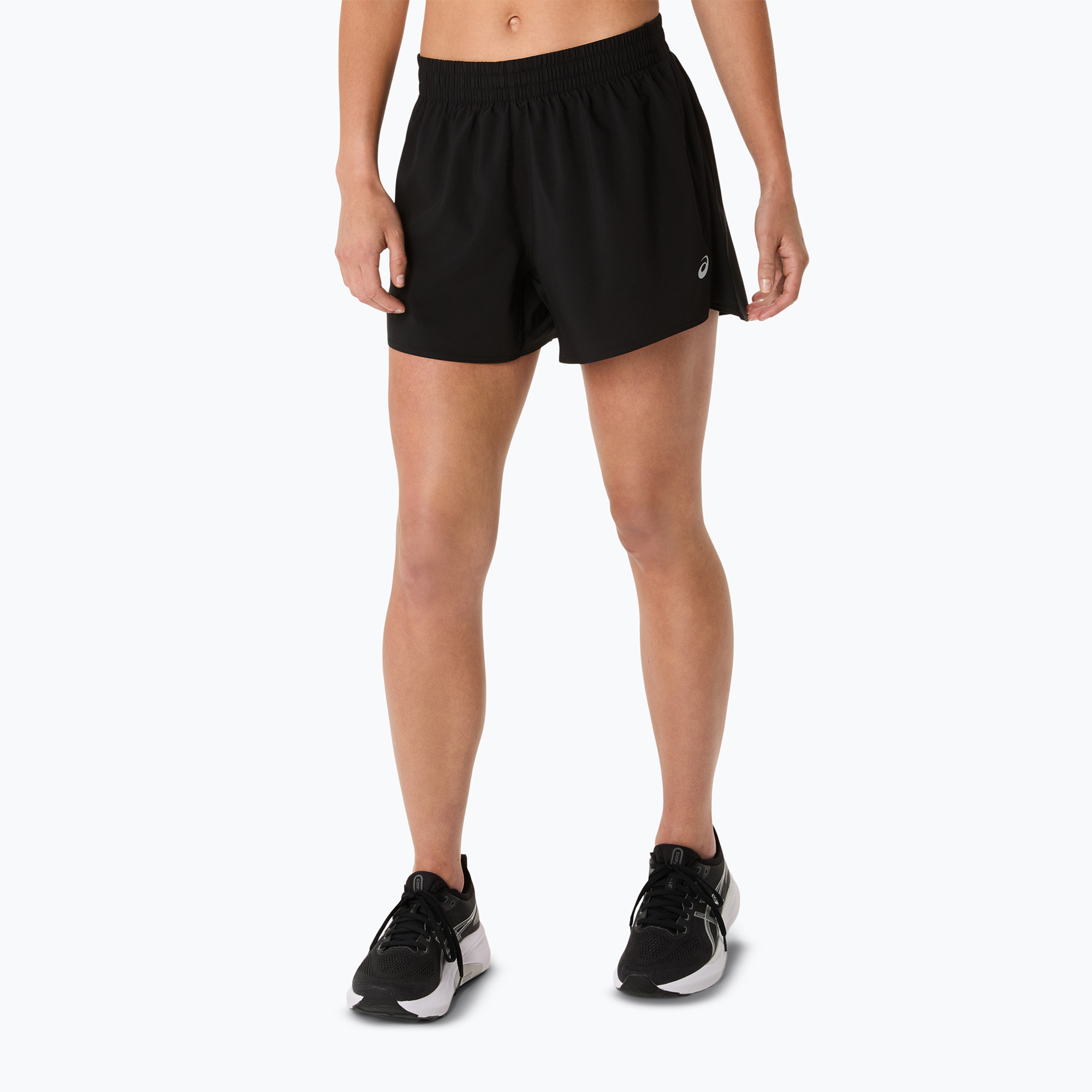 Pantaloni scurți de alergare pentru femei ASICS Core 4IN performance black (Core 4IN 2012D168-001)