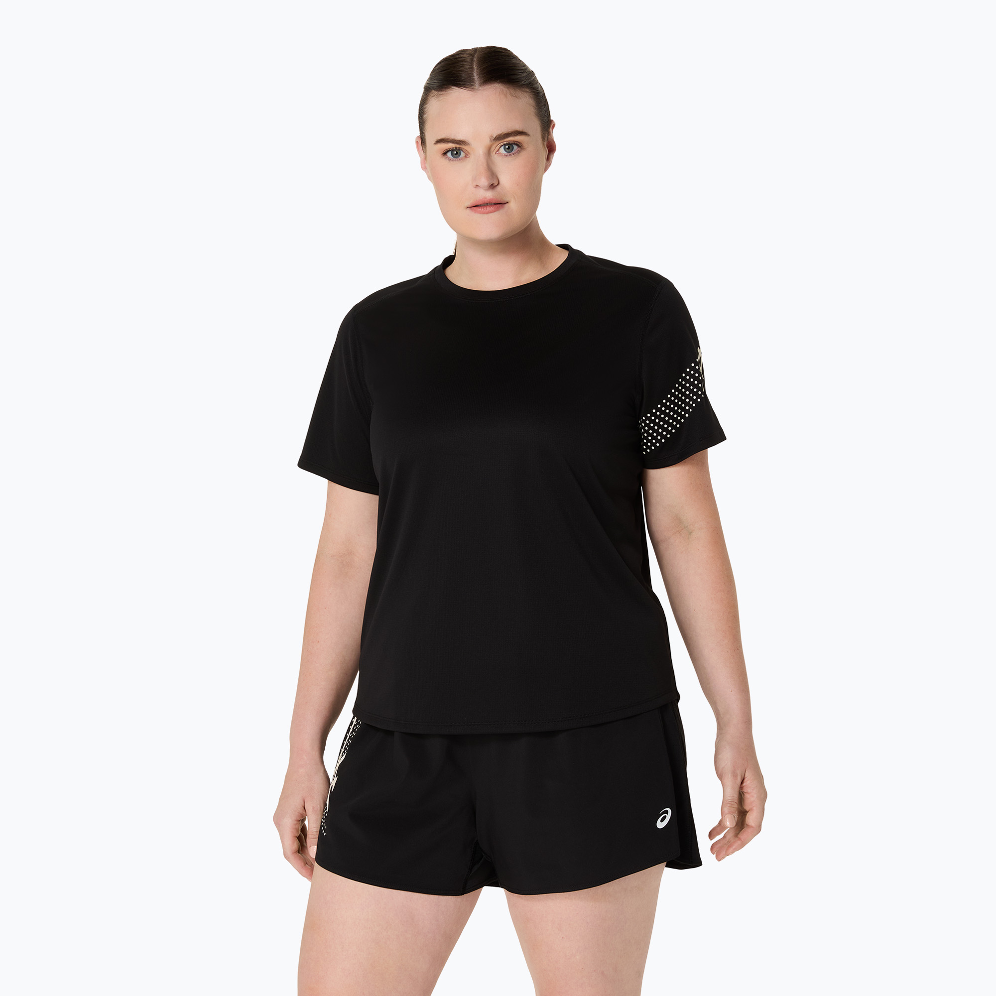 Tricou de alergare pentru femei ASICS Icon SS Top performance black (Icon SS Top 2012D177-001)