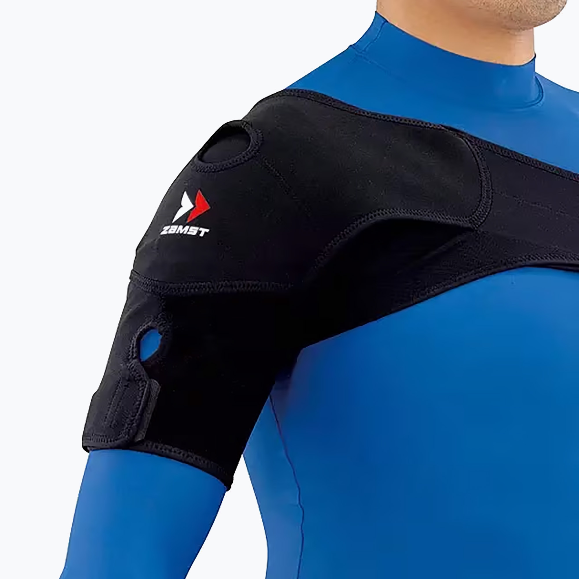 Stabilizator de umăr complex Zamst Shoulder Wrap negru (Shoulder Wrap 674804)