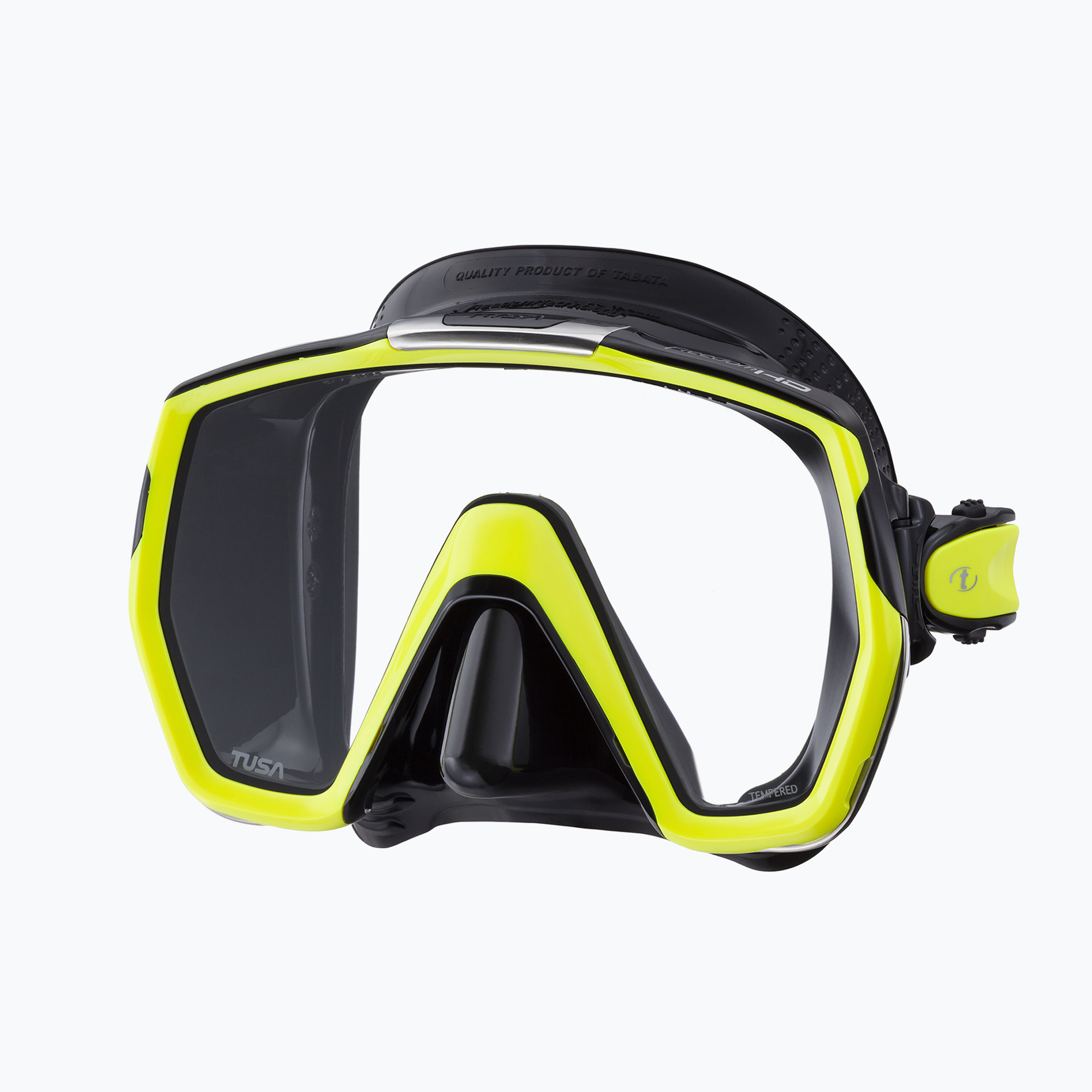 TUSA Freedom Hd Mask negru/galben M-1001 (Freedom HD M 1001)