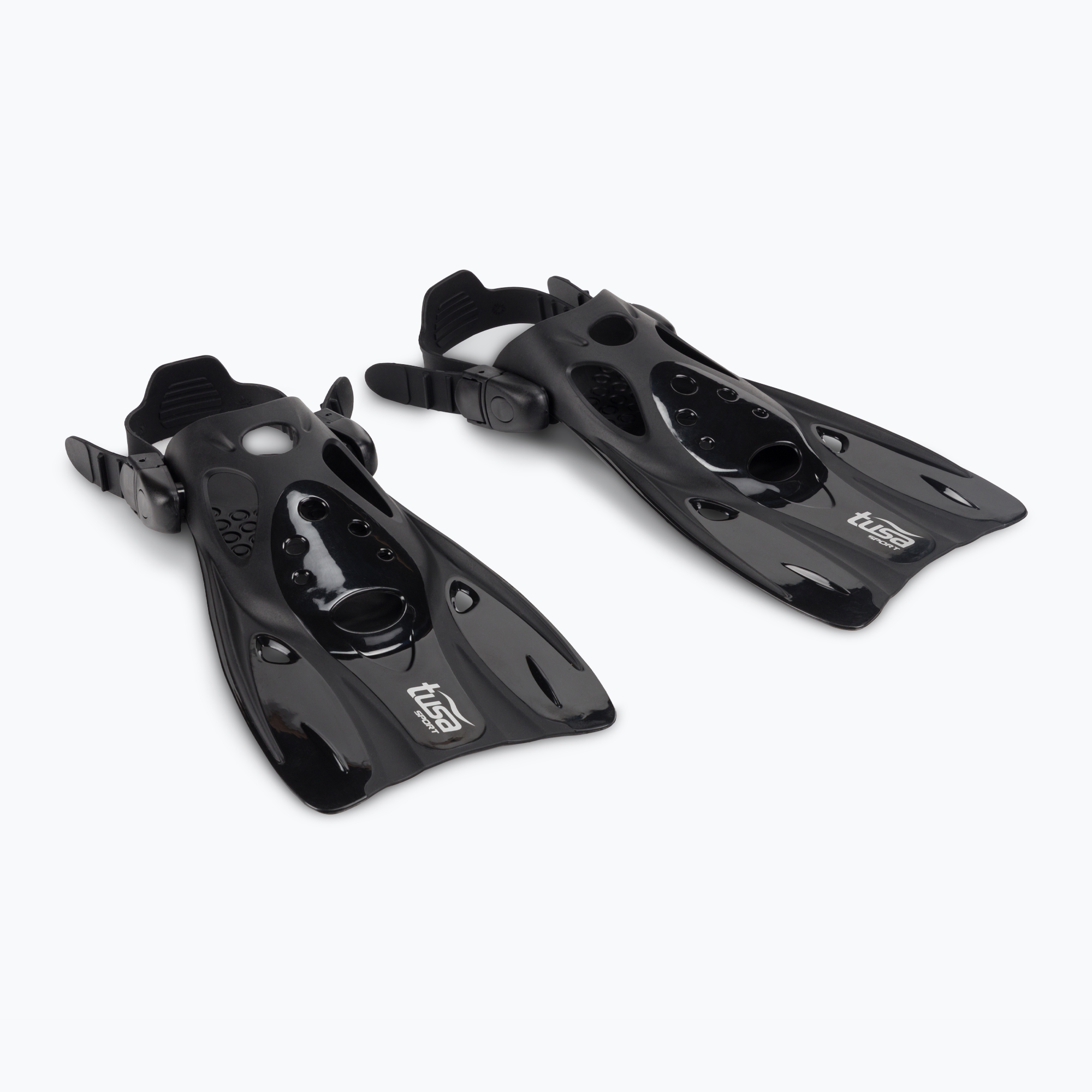 Labe de înot deschise TUSA Sportstrap Snorkel Fin, negru, UF-0103 (Snorkel Fin UF 0103)