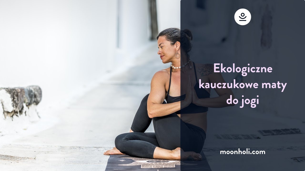 Moonholi ILLUMINATION covoraș de yoga negru SKU-101
