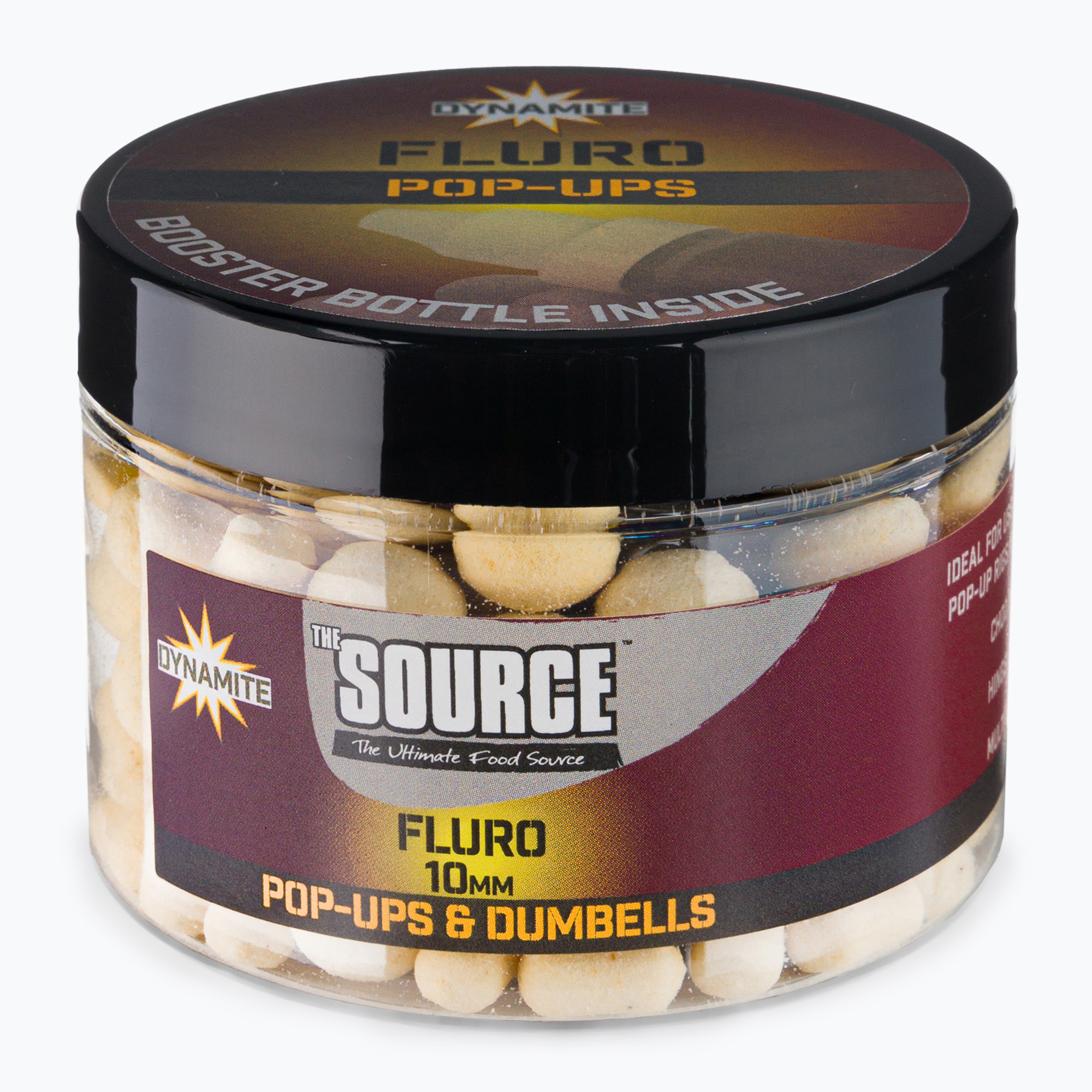 Dynamite Baits The Source Fluoro Pop Up bile plutitoare pentru crap alb (ADY040056)
