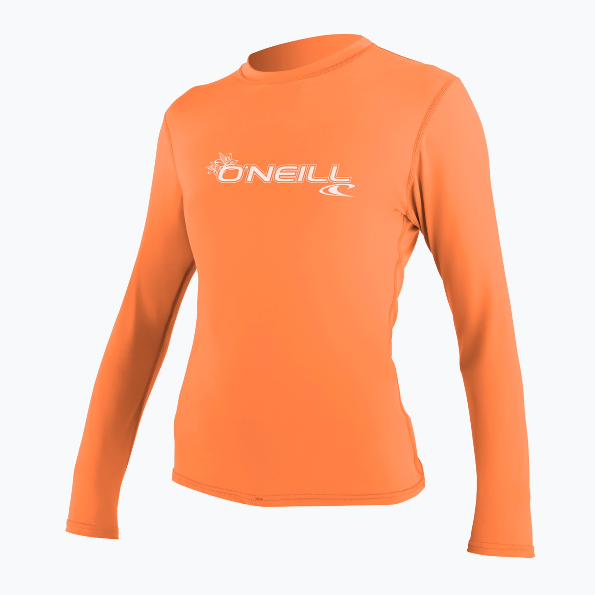 Longsleeve de înot pentru femei O'Neill Basic Skins Sun Shirt light grapefruit (Basic Skins Sun Shirt 4340-252)