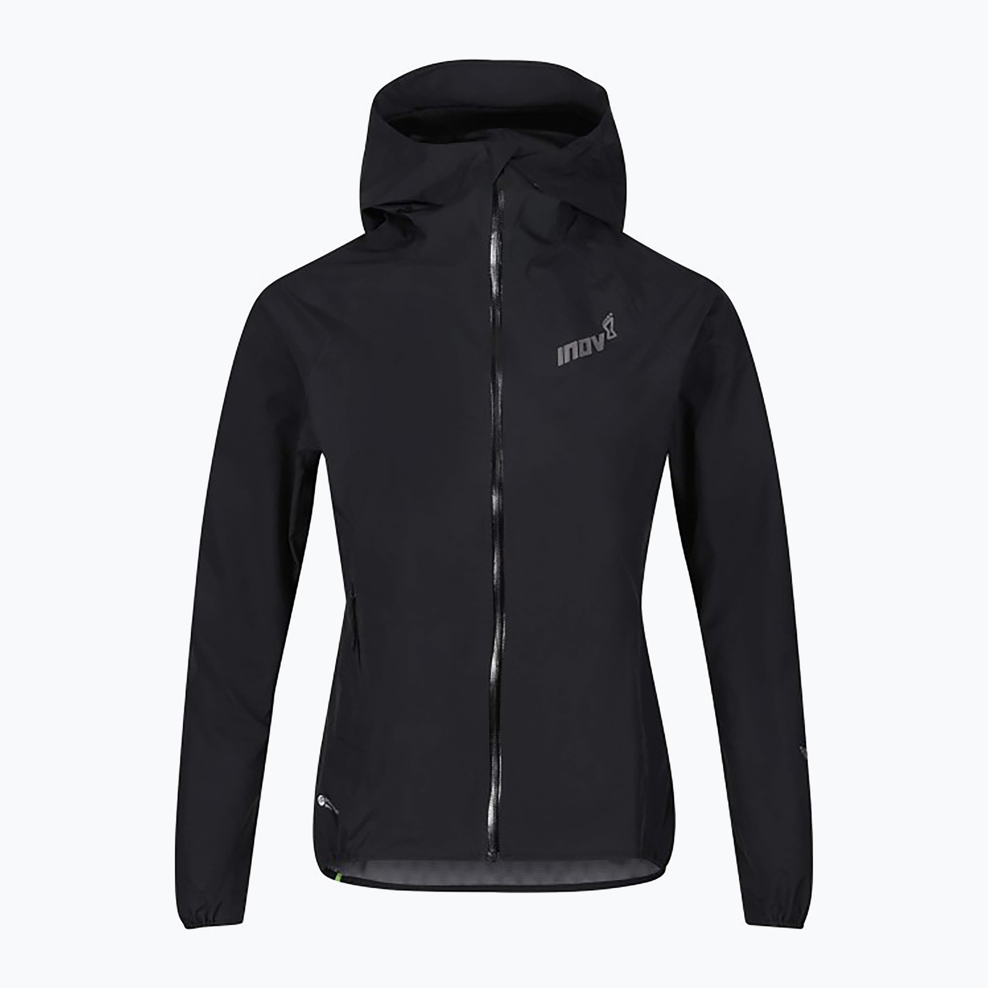 Geacă de alergare pentru femei Inov-8 Stormshell Full Zip V2 black (Stormshell Full Zip V2 001114-BK-001)