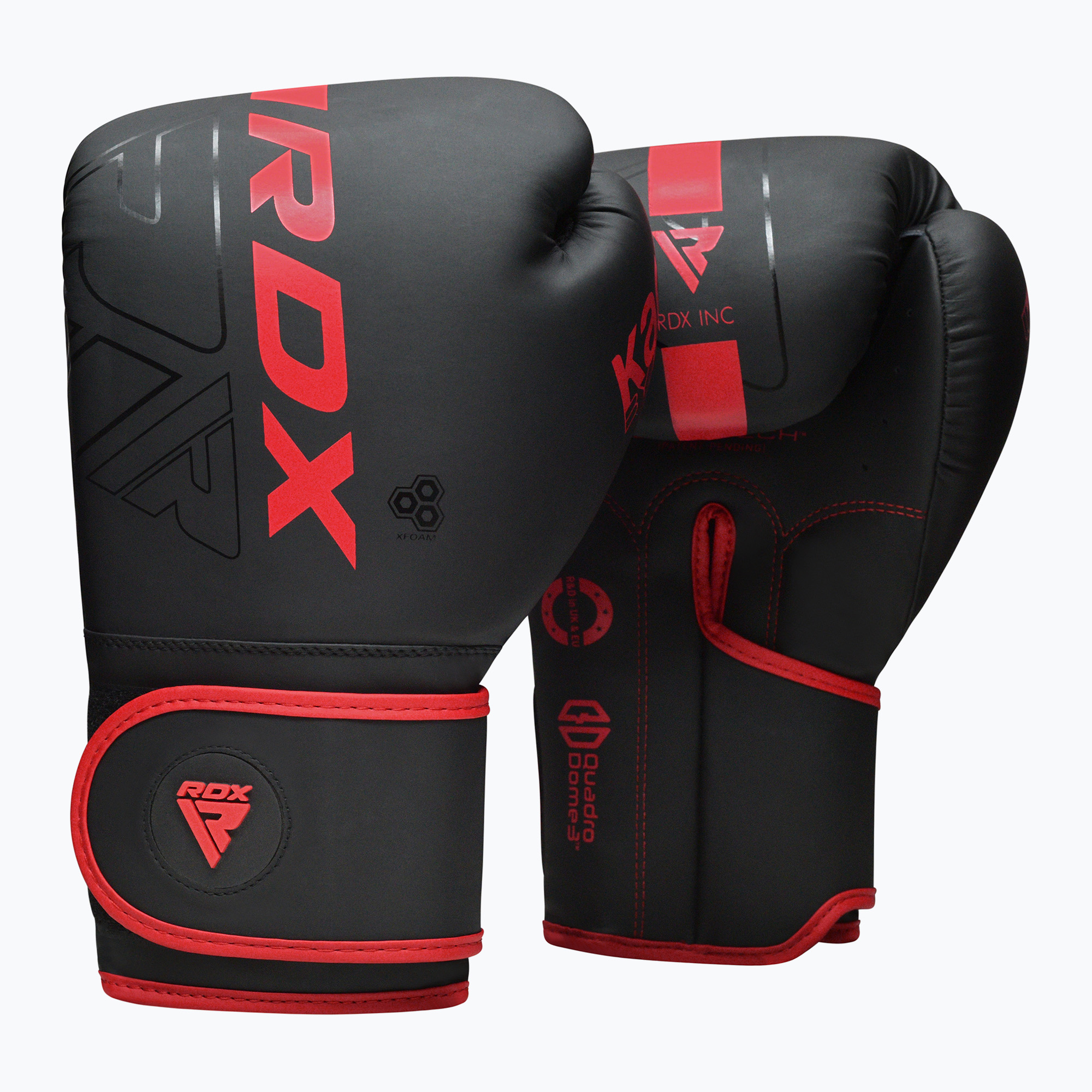 Mănuși de box RDX F6 red (F6 BGR-F6MR)