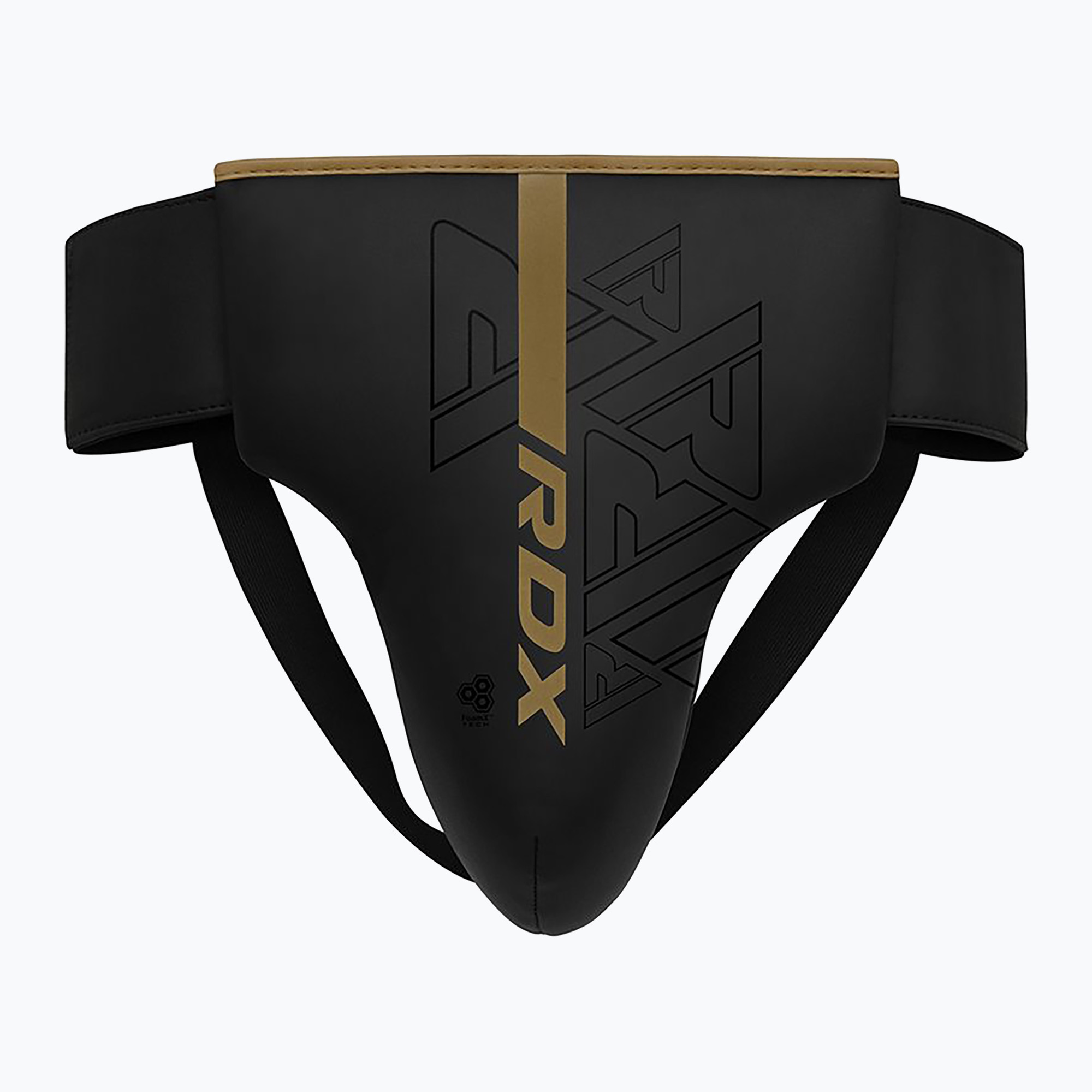 Apărătoare genitală RDX Rex F6 Groin Guard negru-galbenă GDR-F6MGL (Rex F6 Groin Guard GDR-F6MGL)
