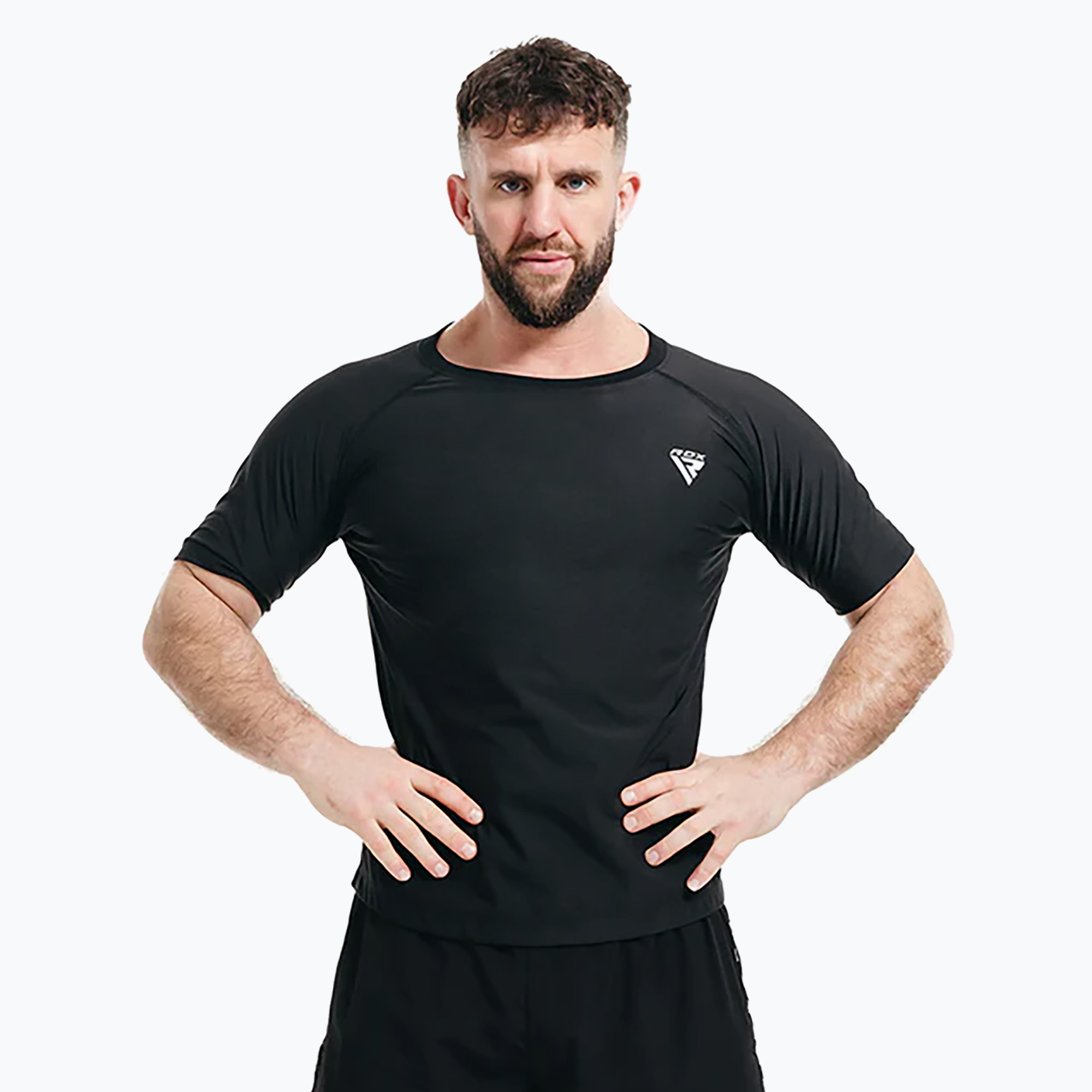 Tricou de antrenament RDX M1 black (M1 STP-M1B)
