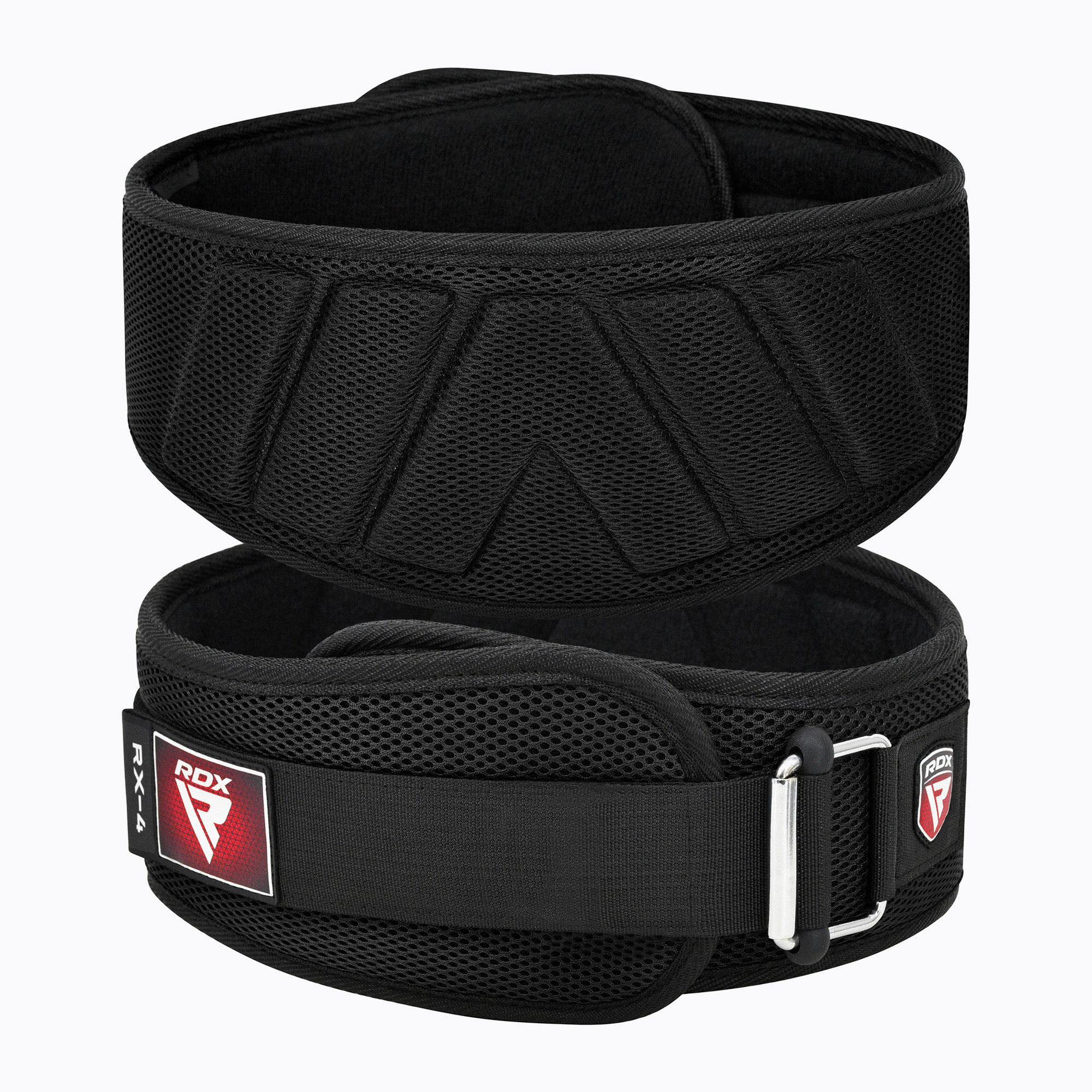 Curea de ridicarea greutăților  RDX Weightlifting Rx4 black (Weightlifting Rx4 WBE-RX4B)