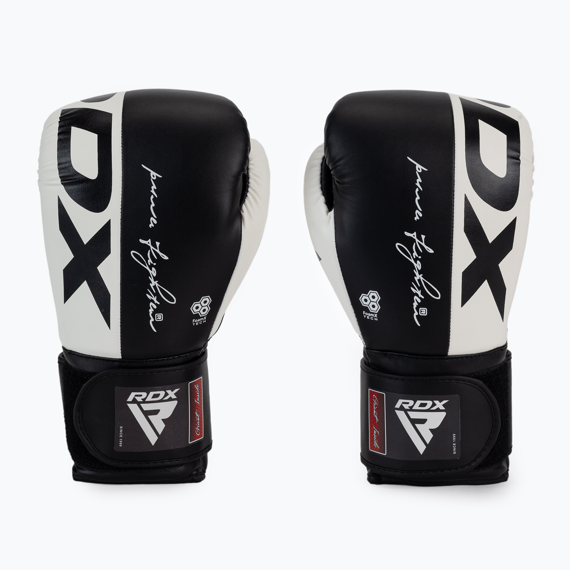RDX REX F4 alb și negru mănuși de box BGR-F4B-10OZ (REX F4 BGR-F4B-10OZ)