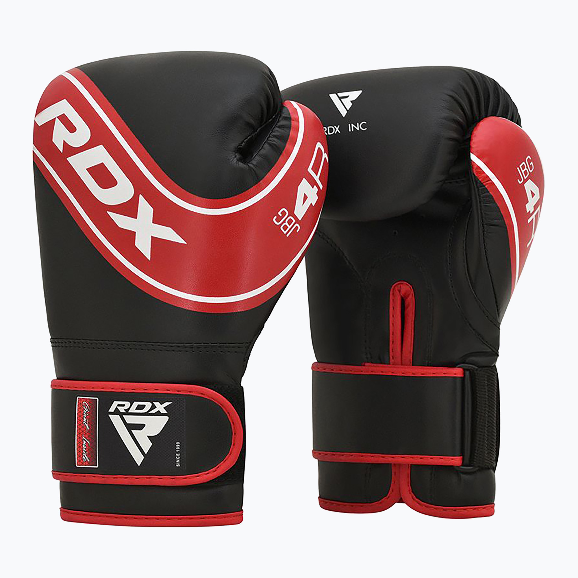 Mănuși de box pentru copii RDX JBG-4 roșu/negru pentru copii