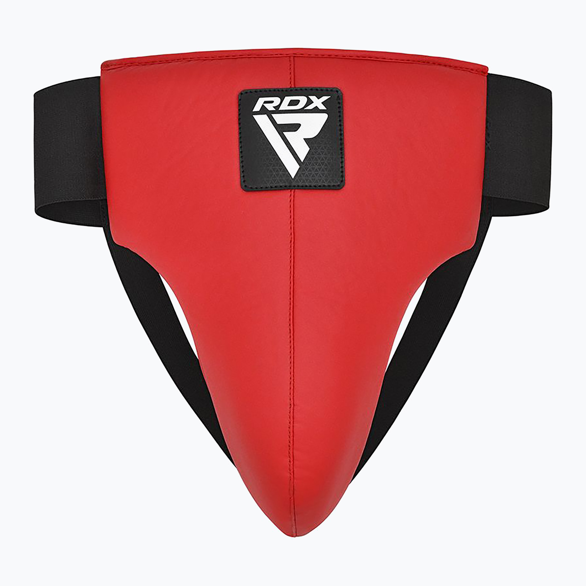 Apărătoare inghinală pentru bărbați RDX R1 Martial Arts Groin Guard red/black