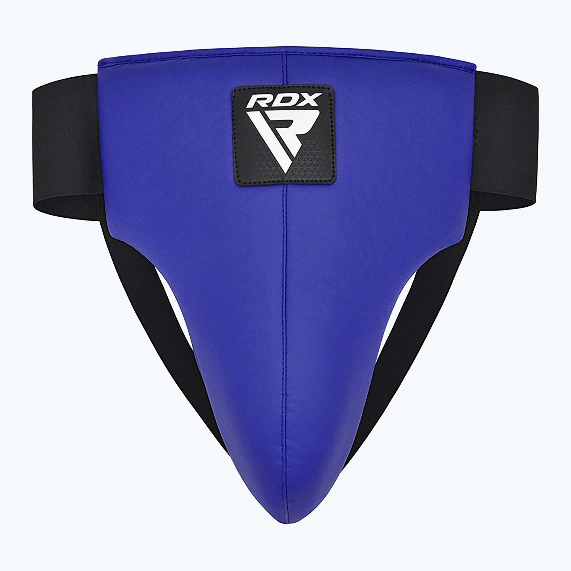 Apărătoare inghinală pentru bărbați RDX R1 Martial Arts Groin Guard blue/black (R1 Martial Arts Groin Guard GGX-R1UB)