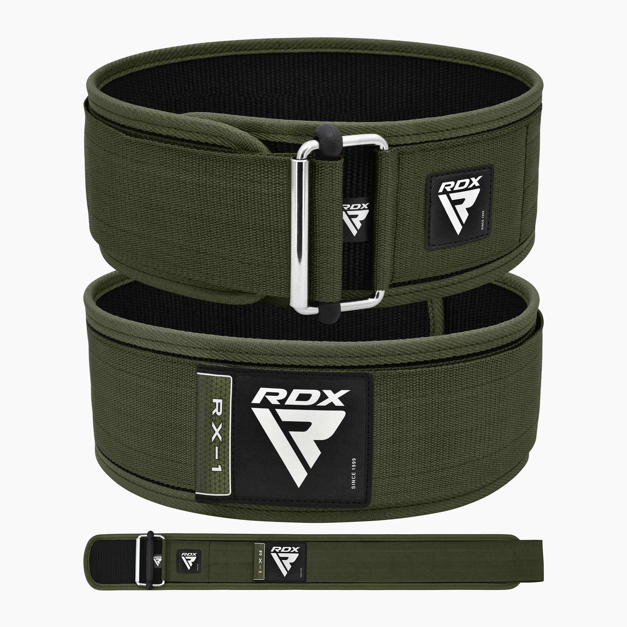 RDX RX1 curea de ridicare a greutății curea verde armată