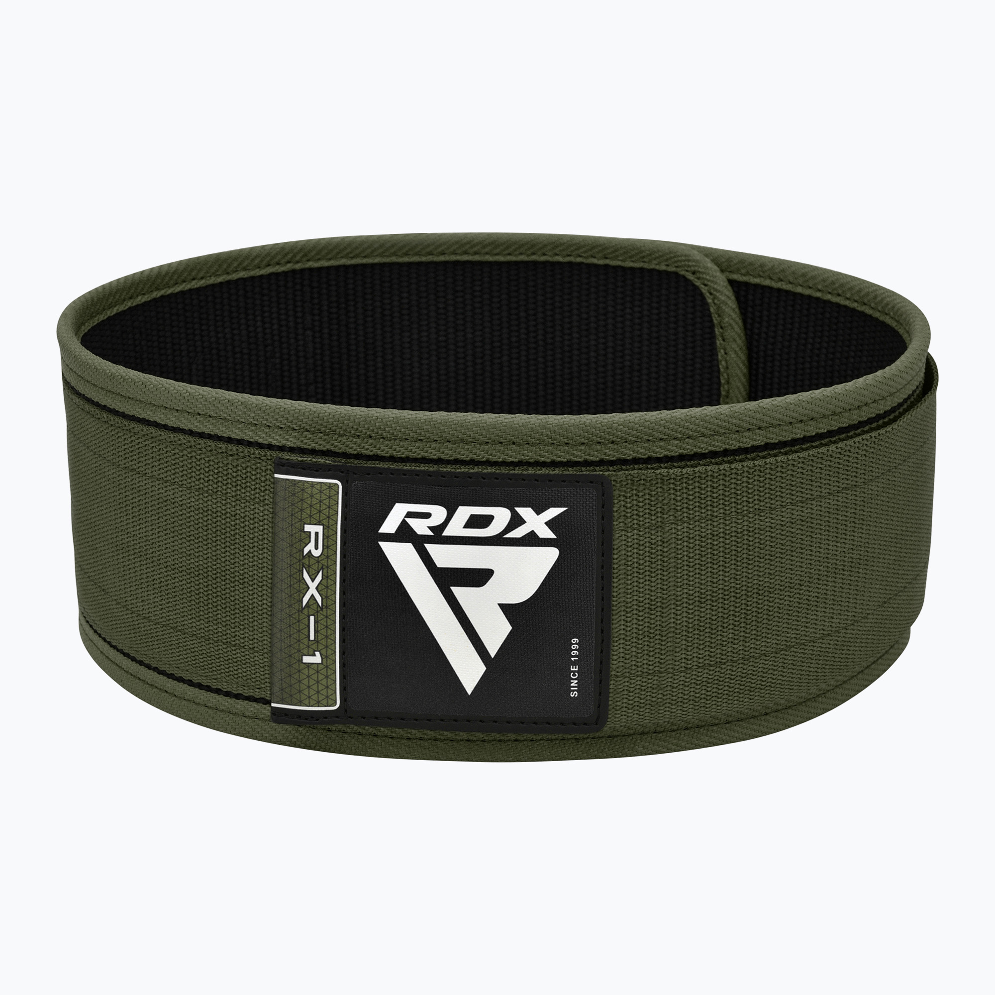 Centură pentru ridicarea greutăților RDX RX1 Weight Lifting Strap army green (RX1 WBS-RX1AG)