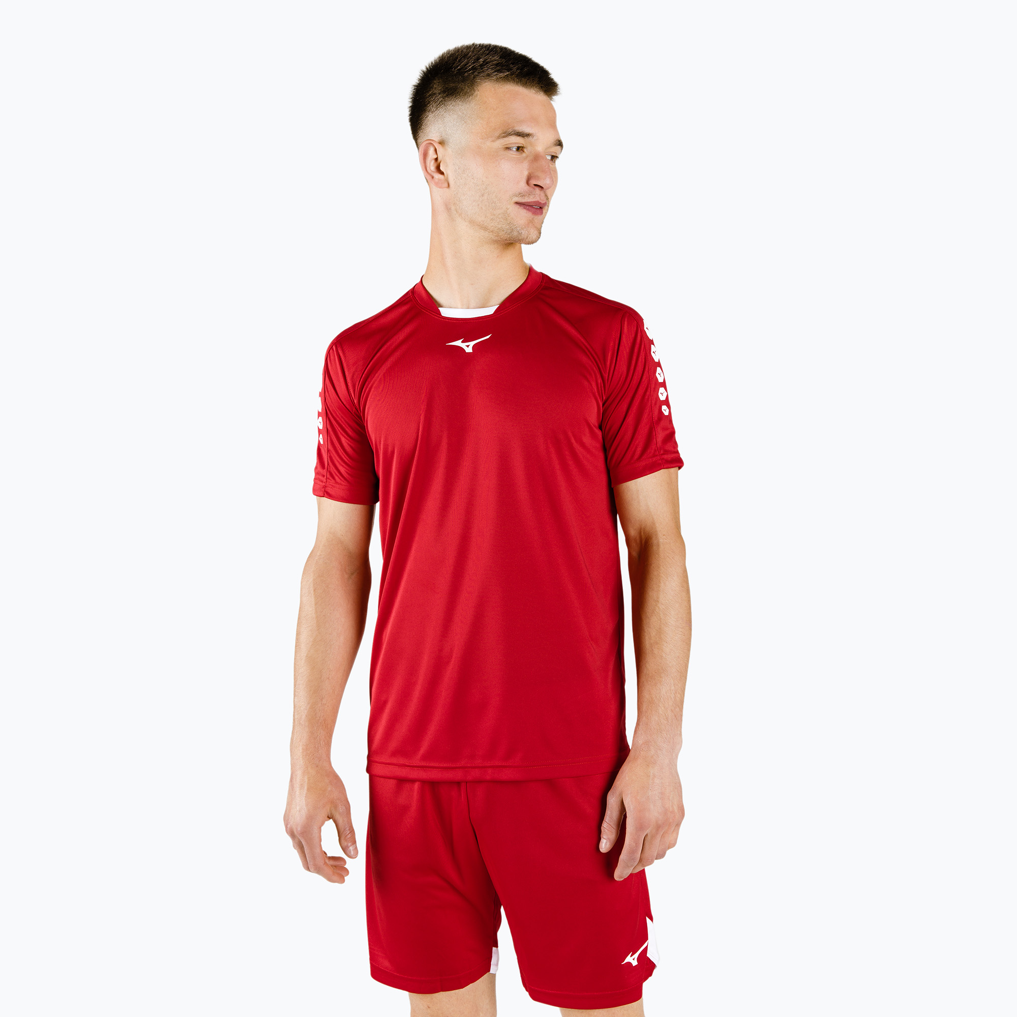 Mizuno Soukyu SS tricou de antrenament pentru bărbați roșu X2EA750062 (Soukyu SS X2EA750062)