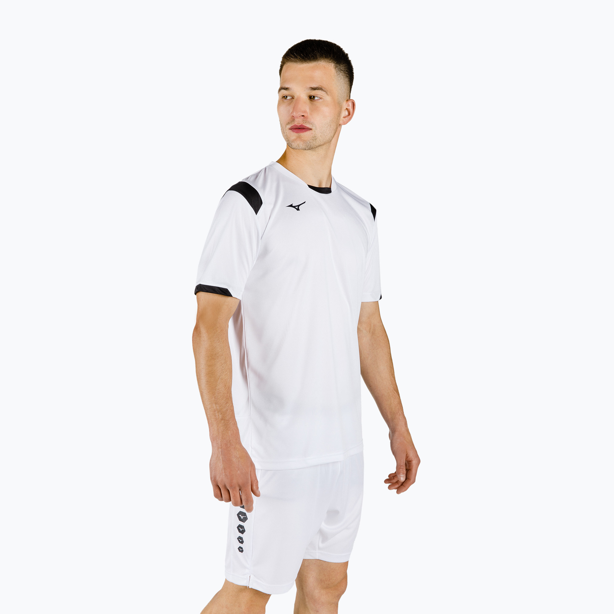 Mizuno Premium Handball SS tricou de antrenament pentru bărbați alb X2FA9A0201
