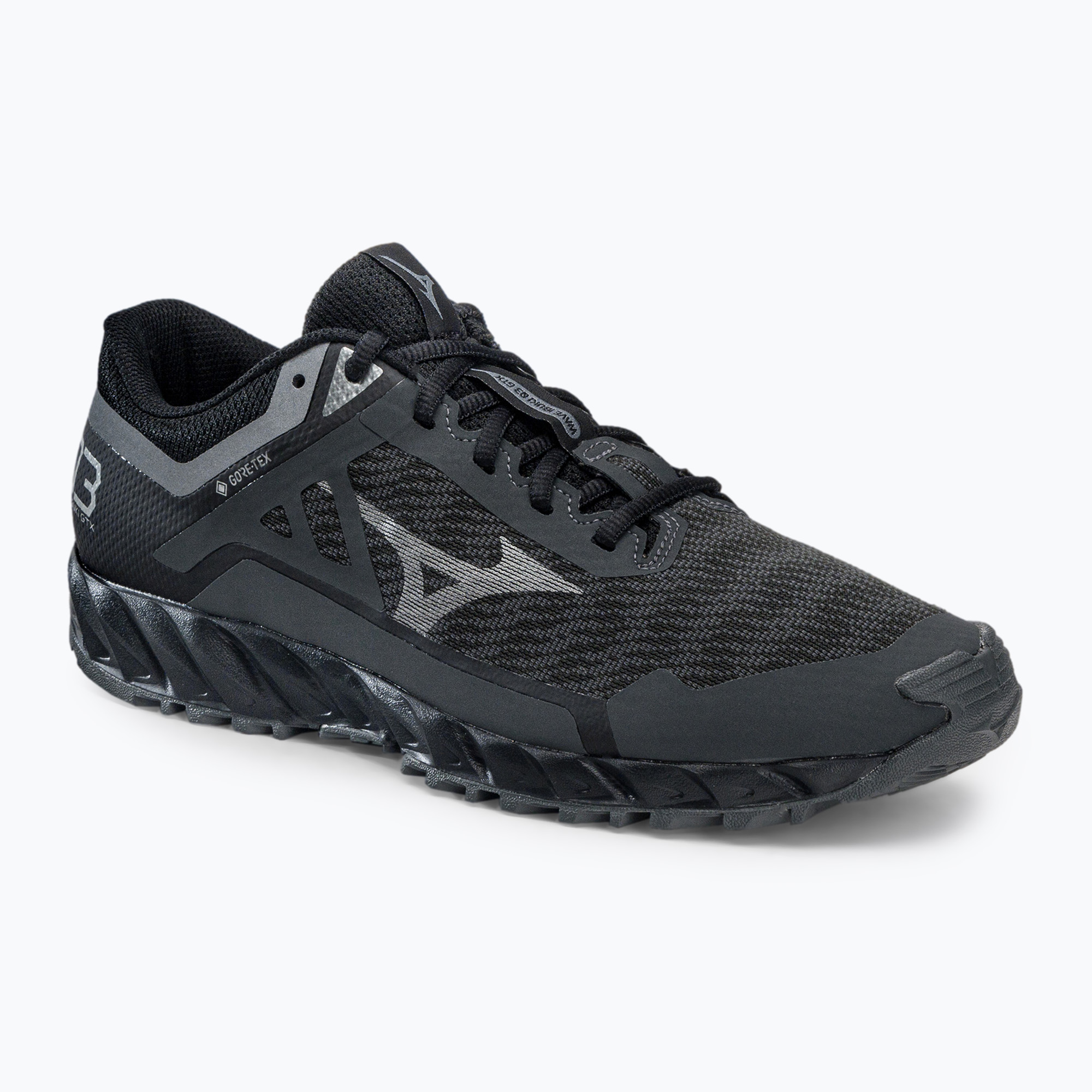 Pantofi de alergare pentru bărbați Mizuno Wave Ibuki 3 GTX negru J1GJJ205949