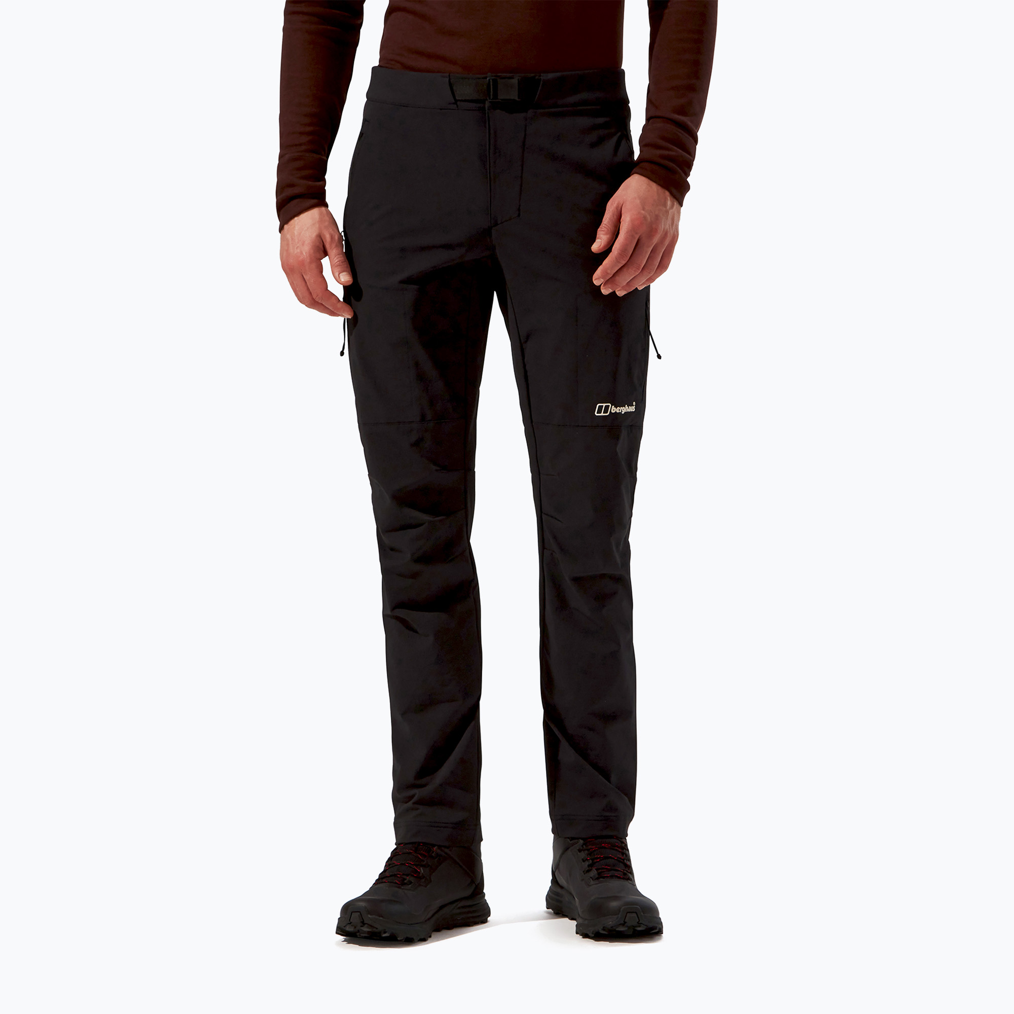 Pantaloni softshell pentru bărbați Berghaus Trail-Explorer black (Trail-Explorer 4-A001904BP6)