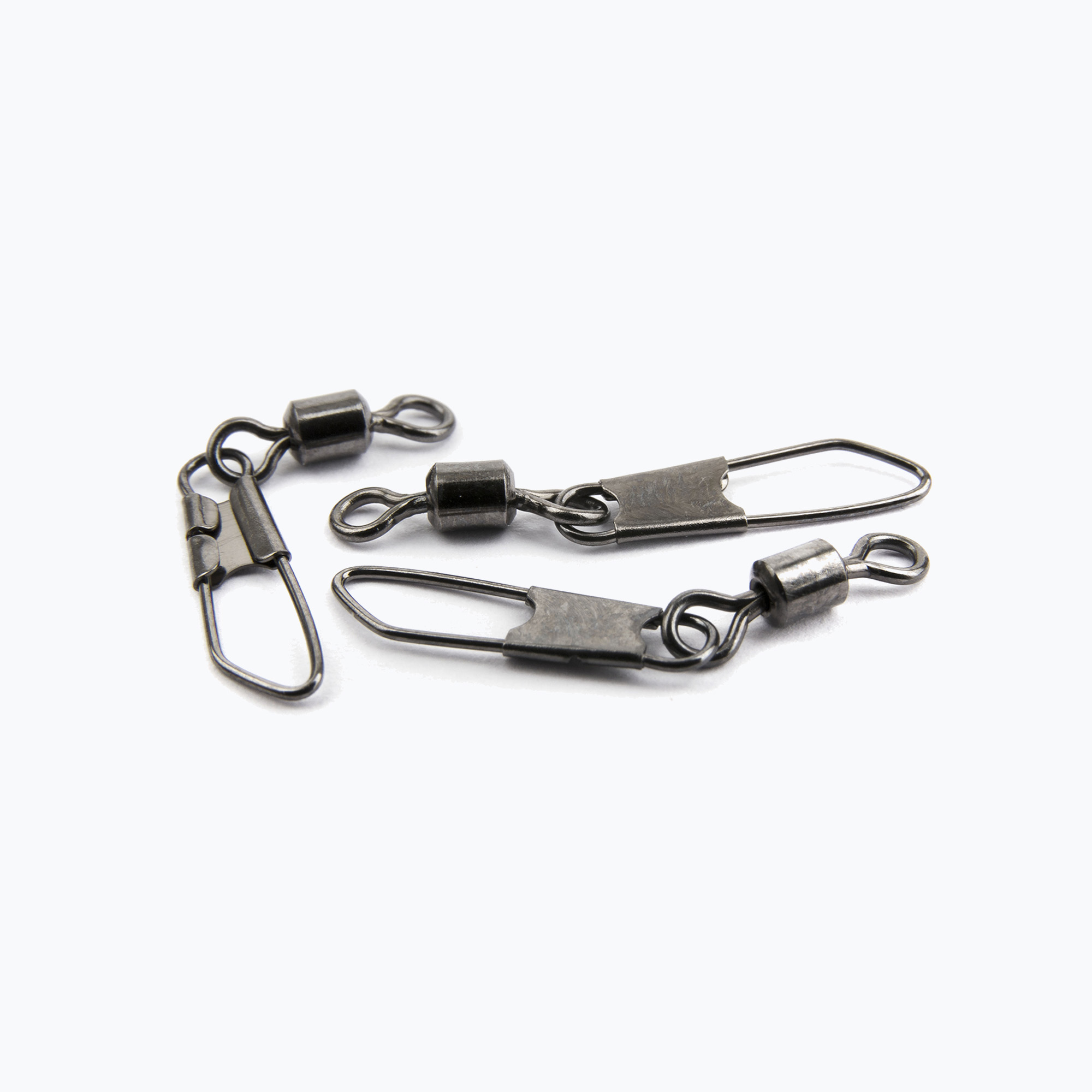 Legătură cu clicheți pivotanți Dimensiune 10 buc. negru GAC361 (Snap Link Swivels Size 10 pcs GAC361)