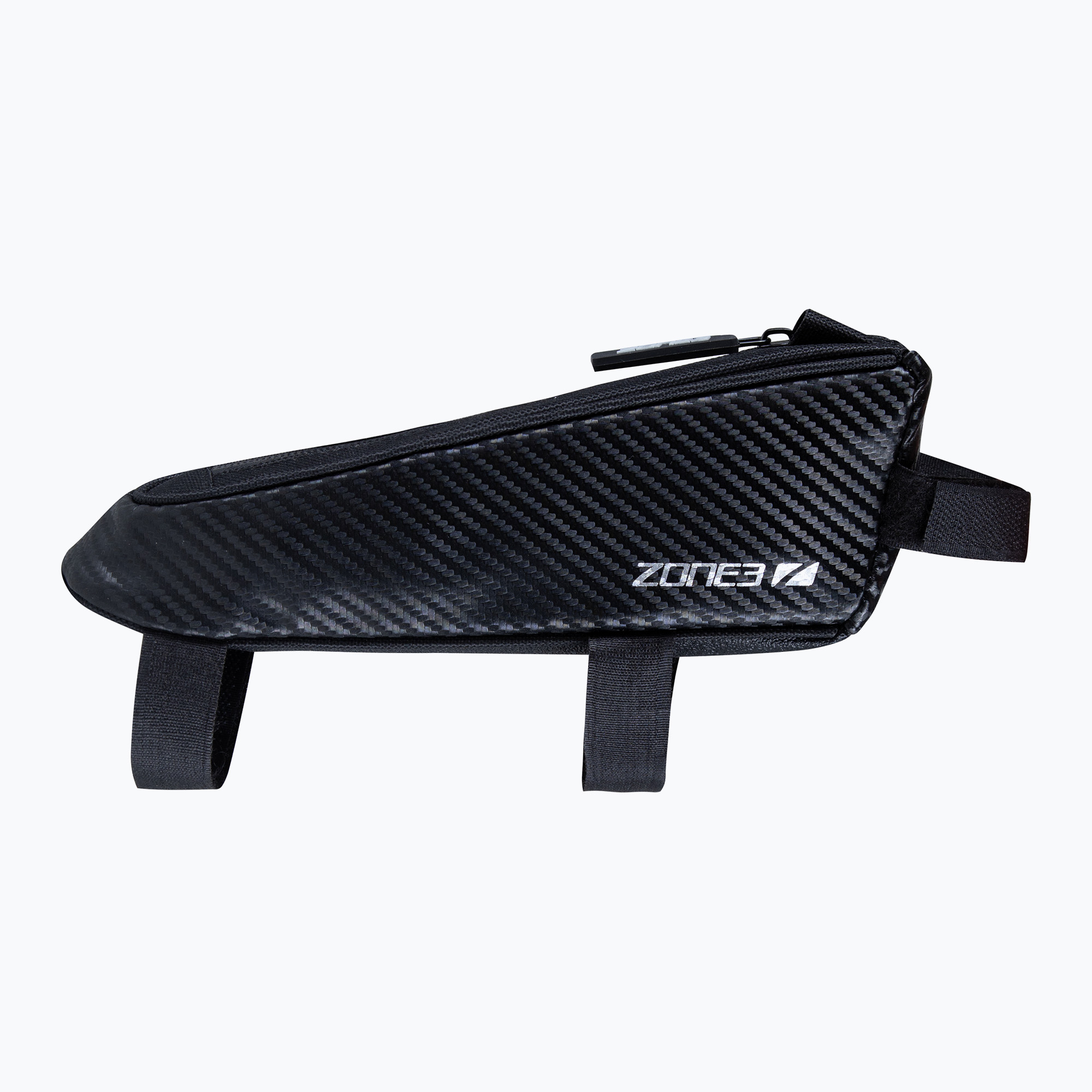 Geantă de ciclism pentru cadru ZONE3 Aero Top Tube Cycling / Triathlon 'Bento Box' Bag black/silver (Aero Top Tube Cycling / Triathlon 'Bento Box' Bag RA24BENB101)