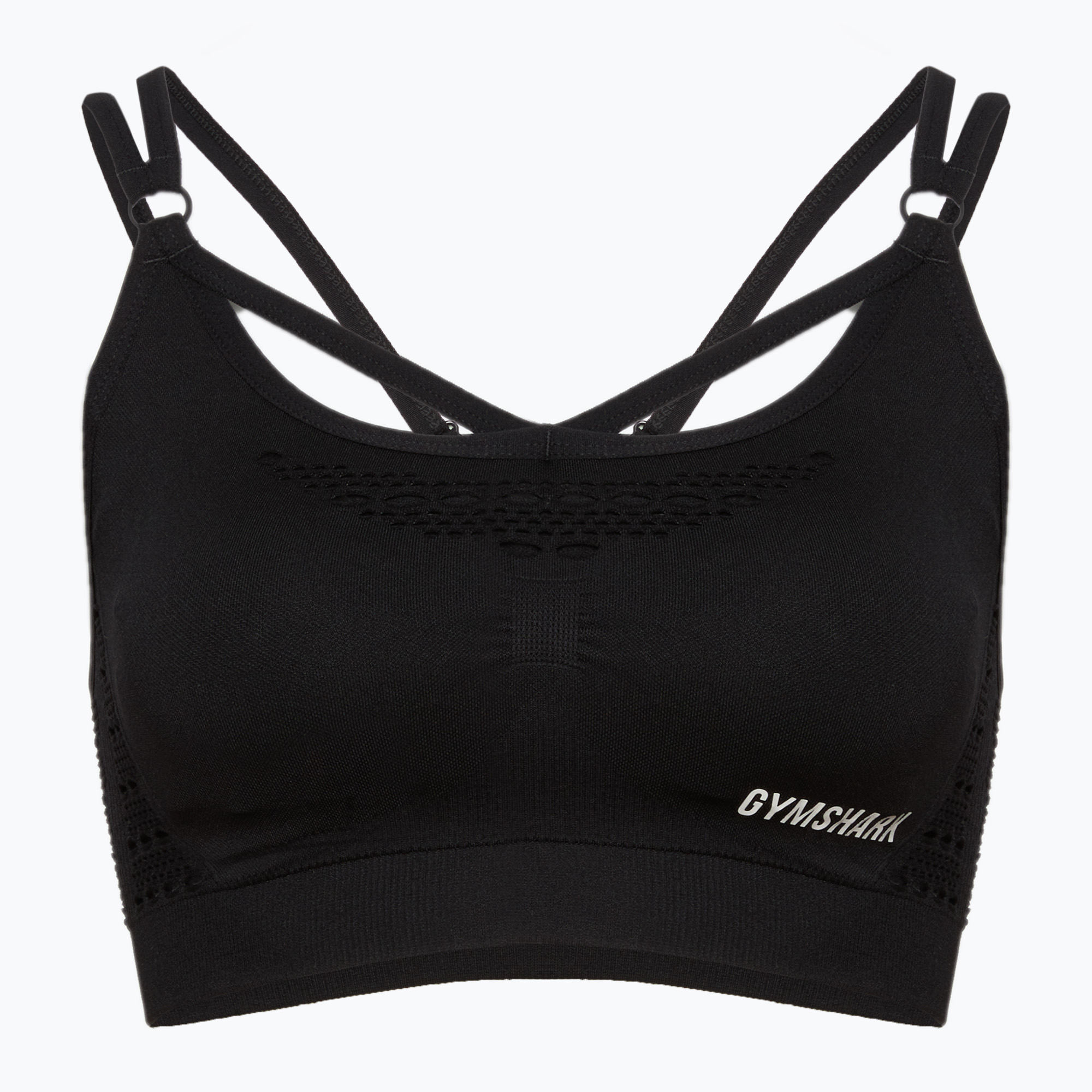 Sutien de antrenament Gymshark Energy Seamless Sports black (Energy Seamless Sports GLSB1876-BK)