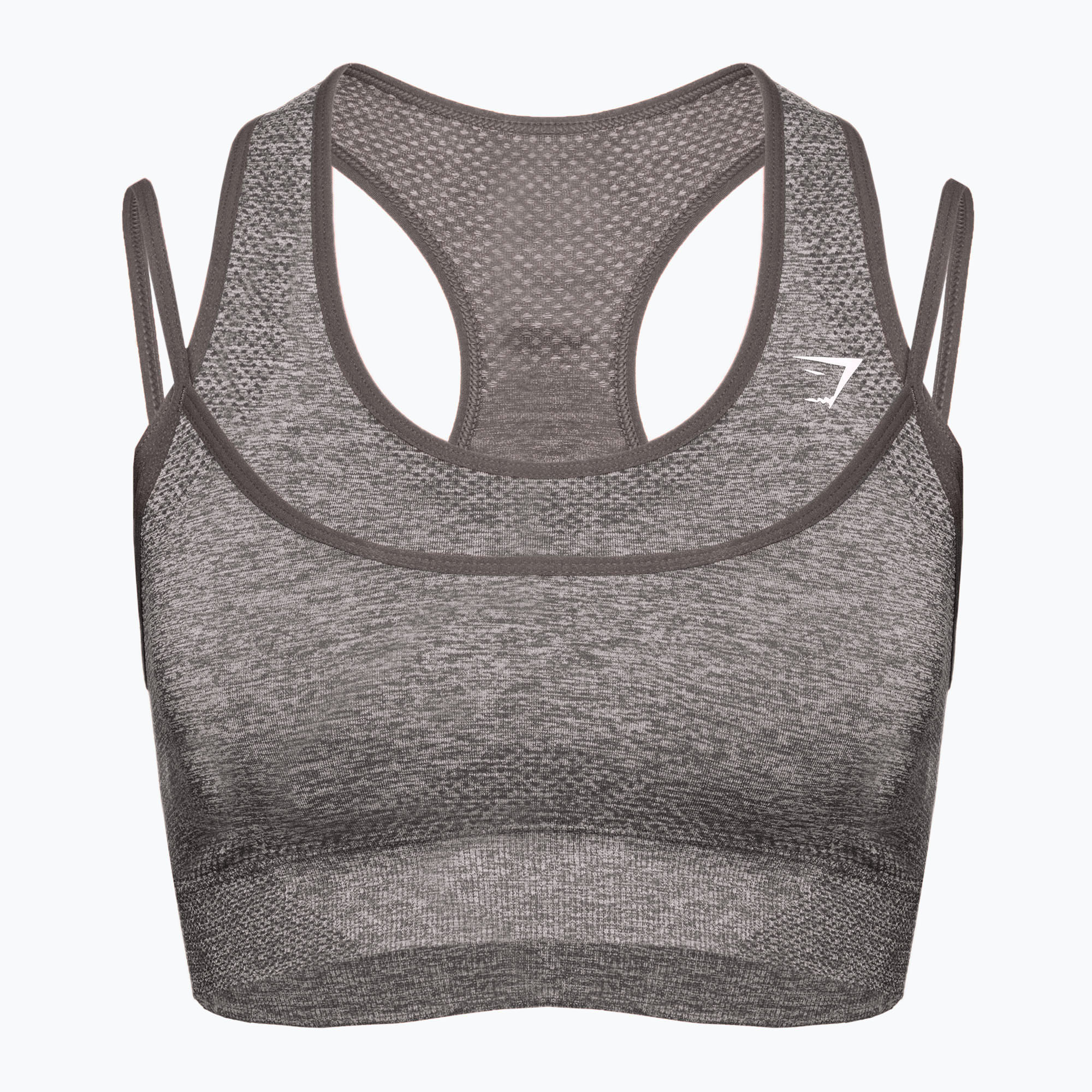Sutien de antrenament Gymshark Vital Rise Sports grey (Biustonosz Gymshark Vital Rise Sports GLSB3908-SMGM)