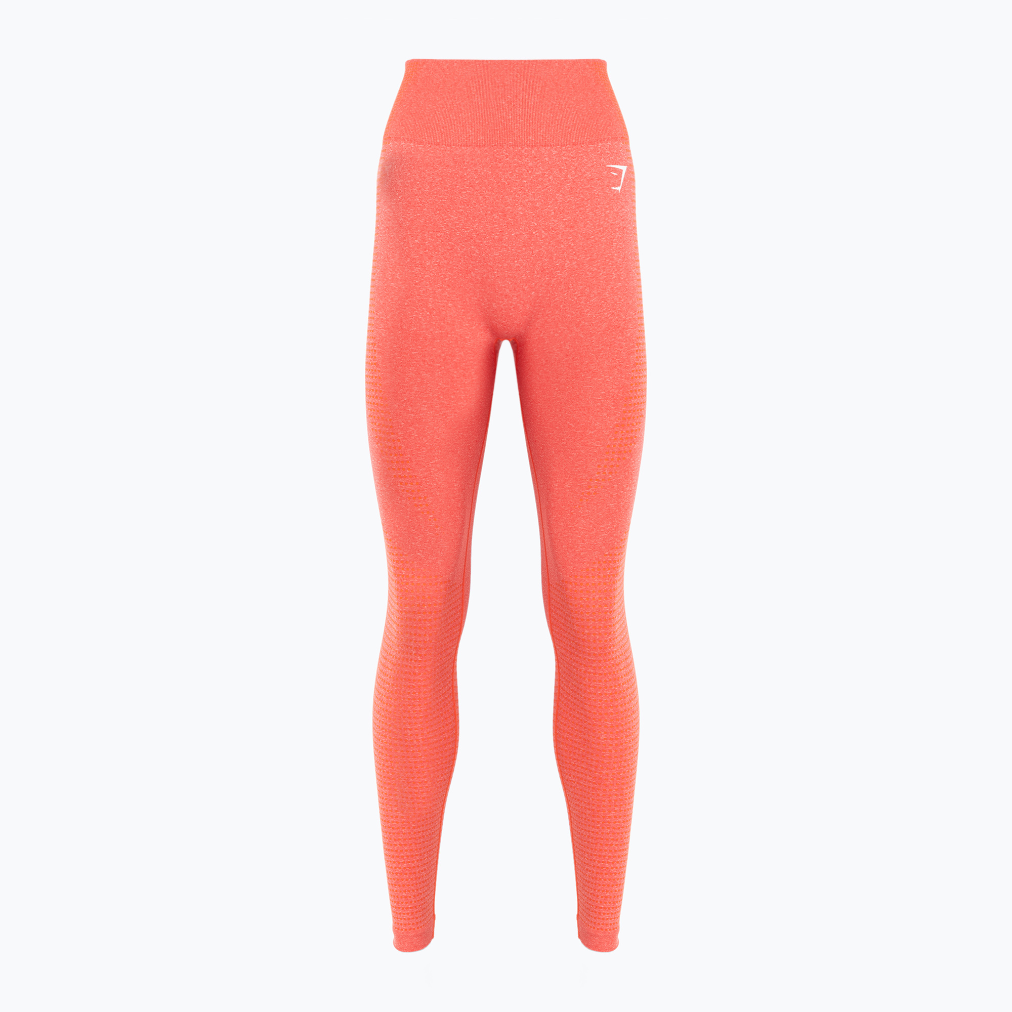 Colanți de antrenament pentru femei Gymshark Vital Seamless orange / marl (Vital Seamless B1A2B-OBCG-AI1)