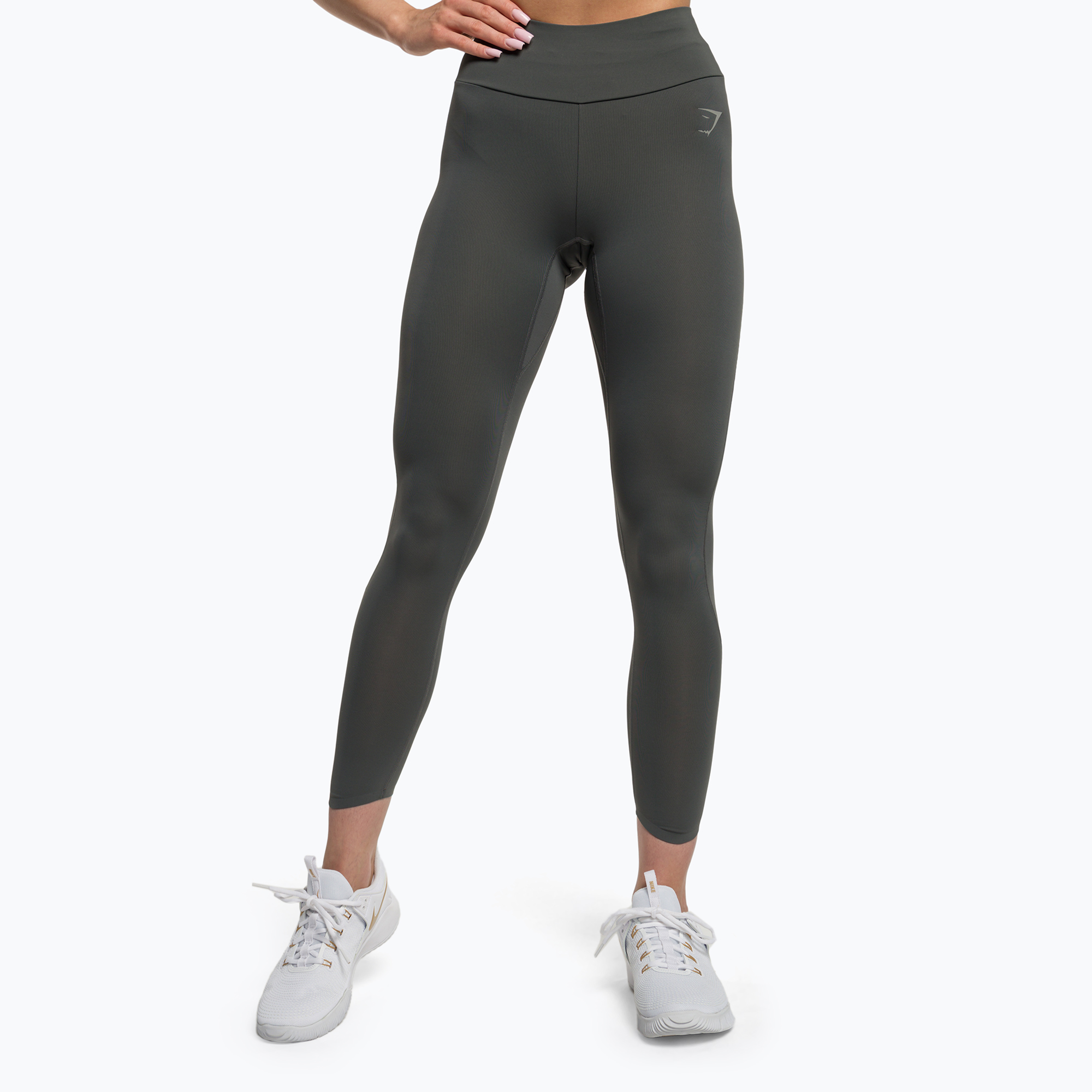 Jambiere de antrenament pentru femei Gymshark Speed gri cărbune (Speed B1A1Y-GBBC-BZ1)