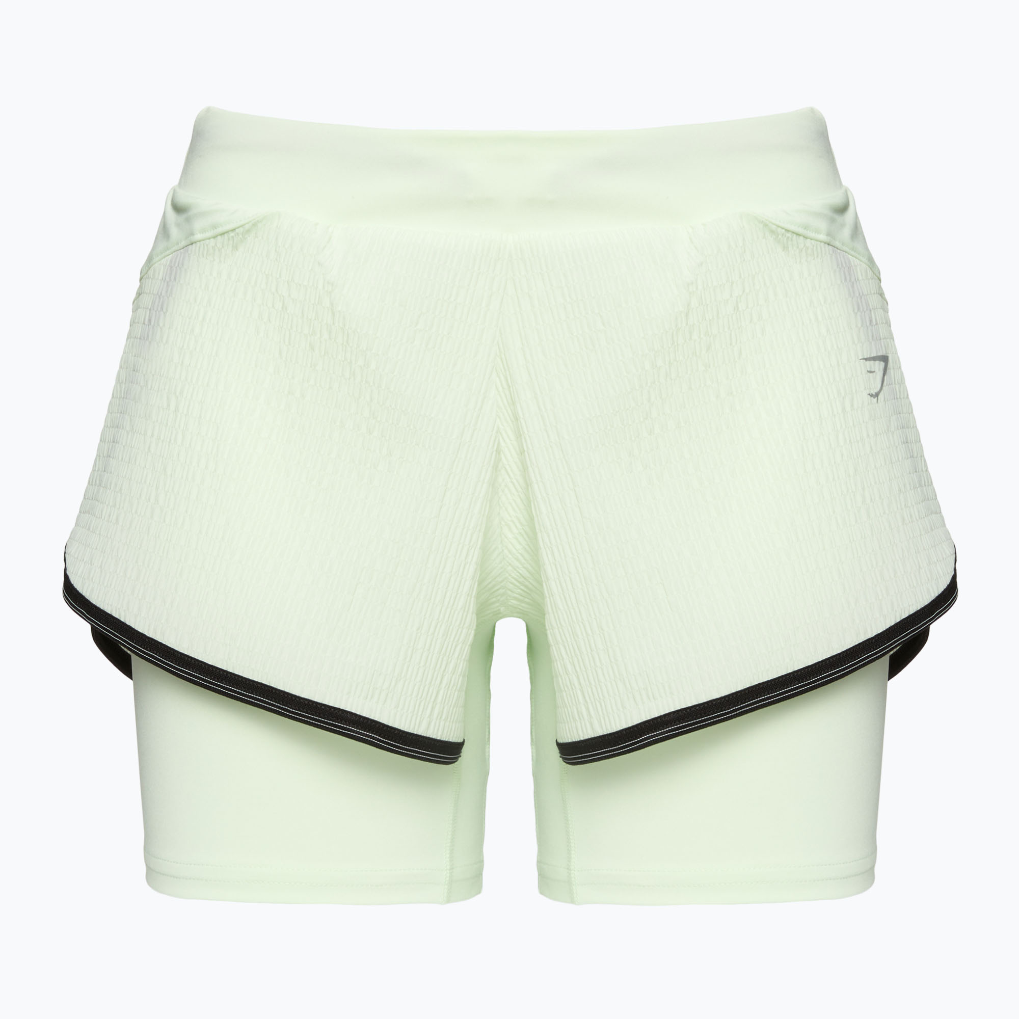 Pantaloni scurți de antrenament pentru femei  Gymshark Speed green (Speed B2A5H-EBF2-BZ1)