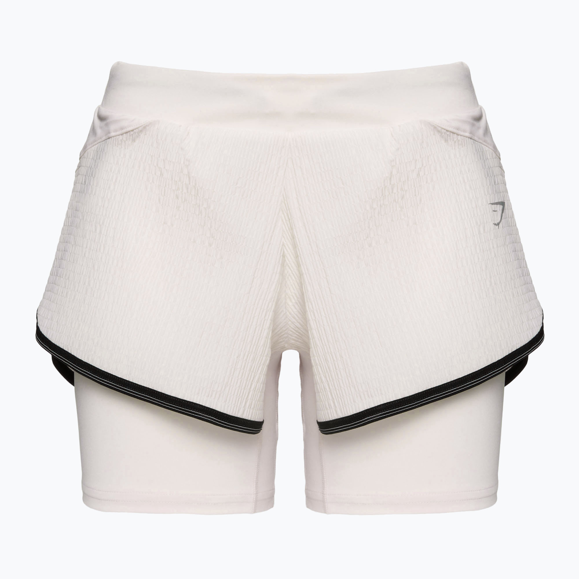 Pantaloni scurți de antrenament pentru femei  Gymshark Speed white