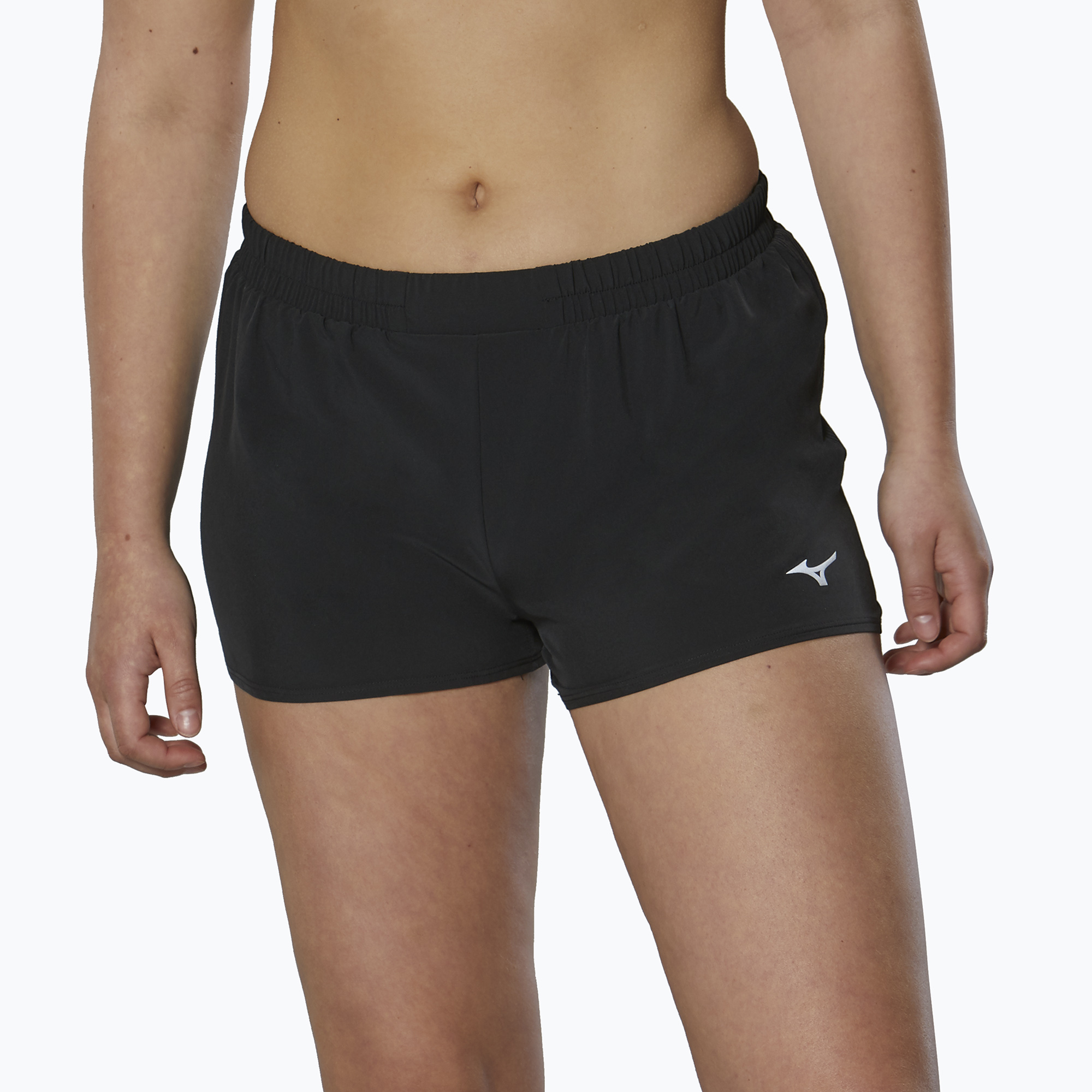 Pantaloni scurți de alergare Mizuno Aero 2.5 black (Aero 2.5 J2GB220209)
